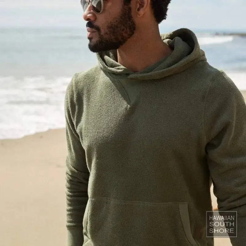 Outerknown Hoodie Hightide Pullover Small-XLarge Olive Night