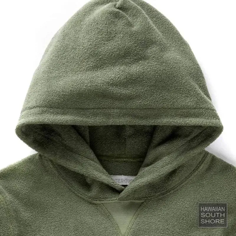 Outerknown Hoodie Hightide Pullover Small-XLarge Olive Night