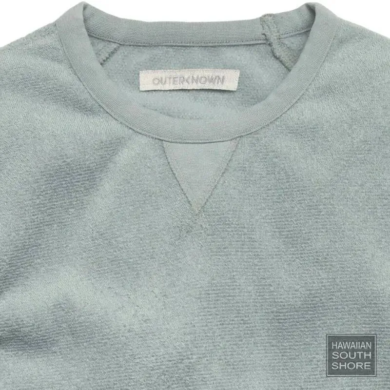 Outerknown Sweater Hightide Crew Medium-Large Ash Blue