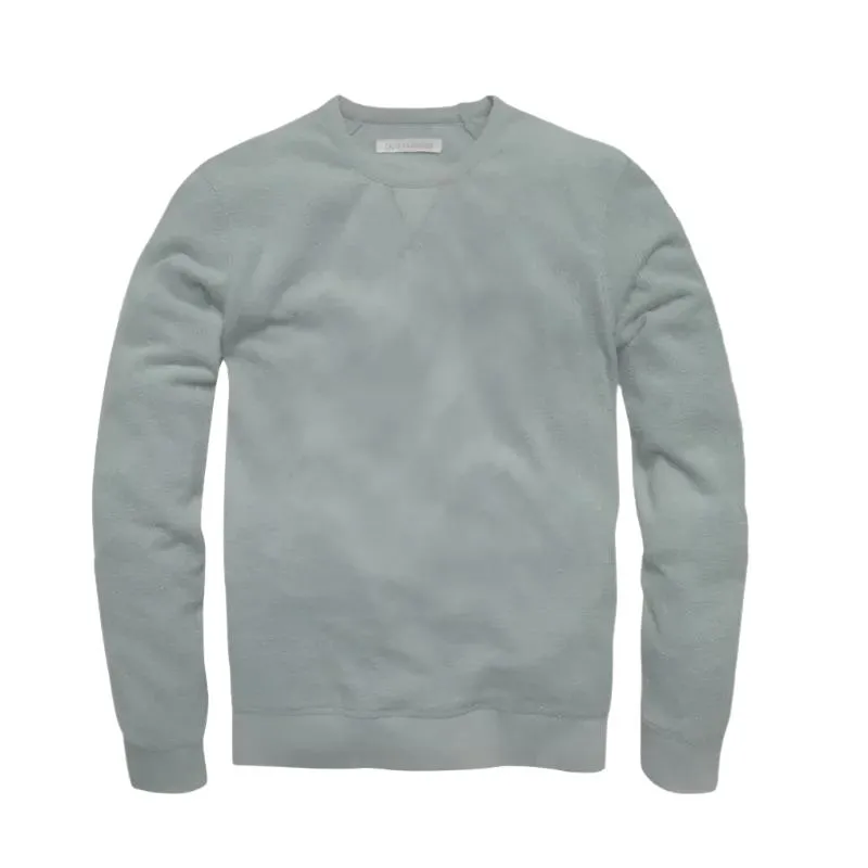 Outerknown Sweater Hightide Crew Medium-Large Ash Blue