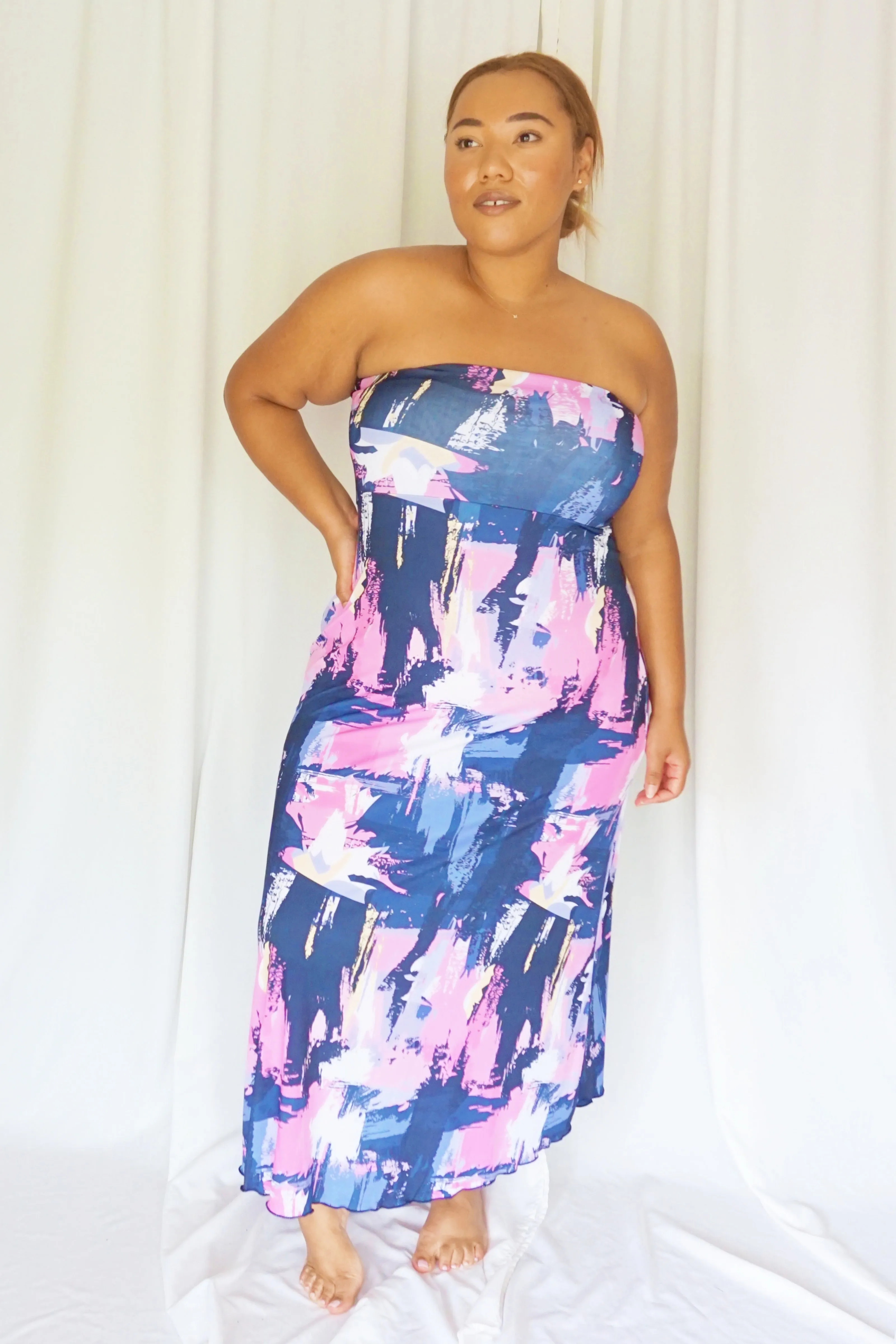 Paint Maui Maxi Dress/Skirt