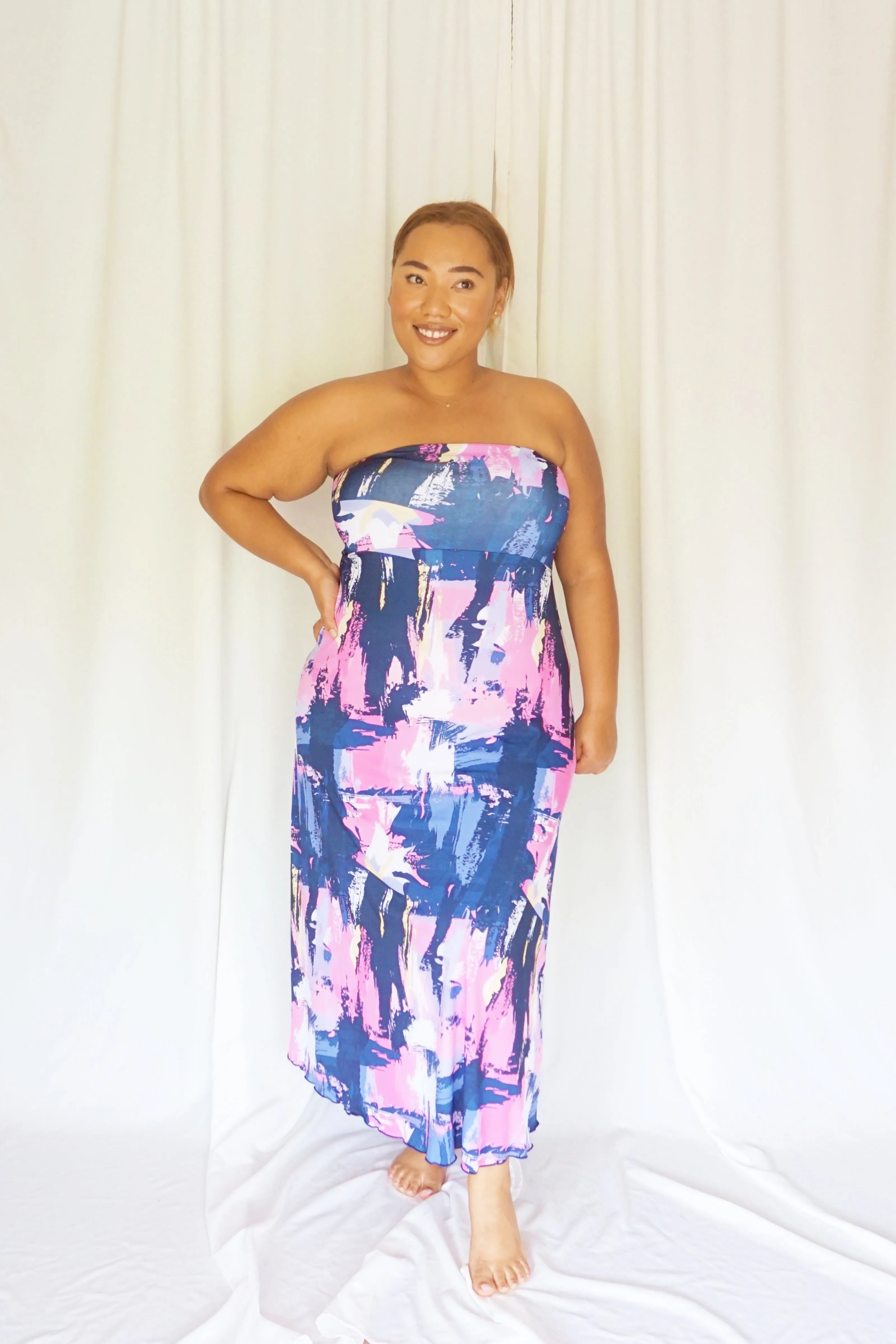 Paint Maui Maxi Dress/Skirt