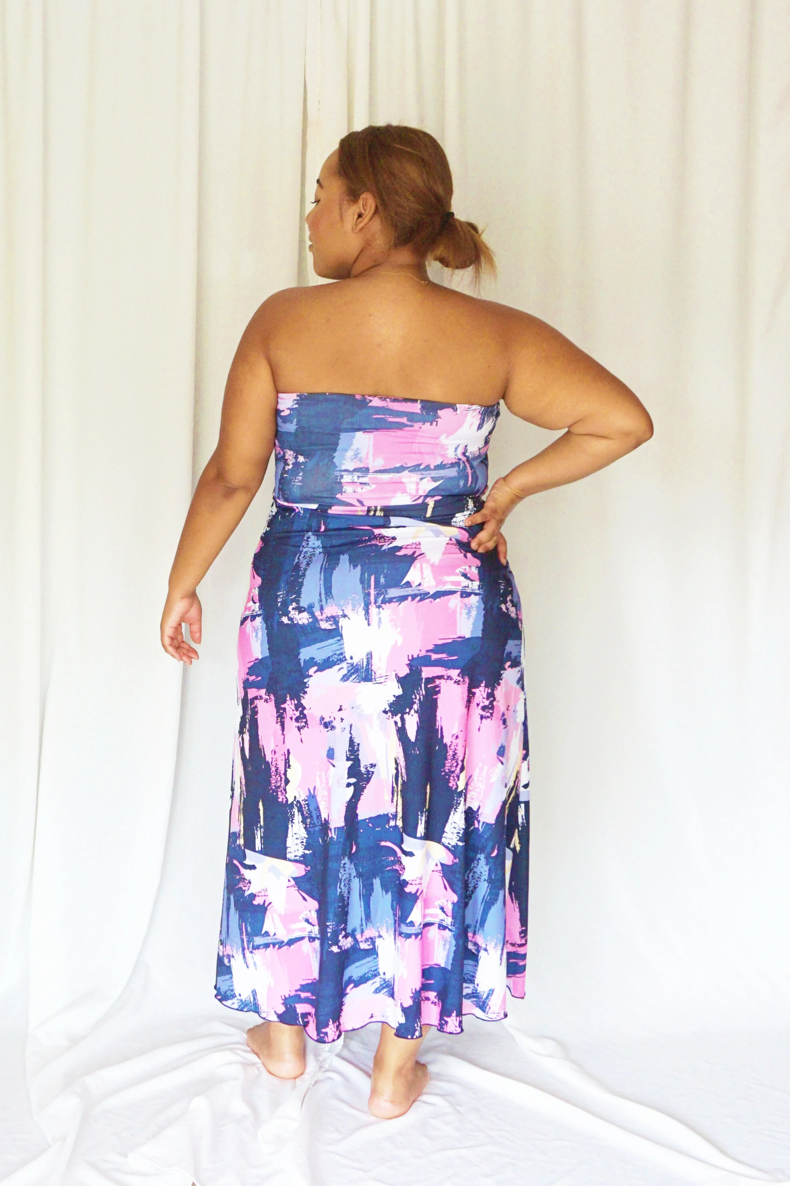 Paint Maui Maxi Dress/Skirt