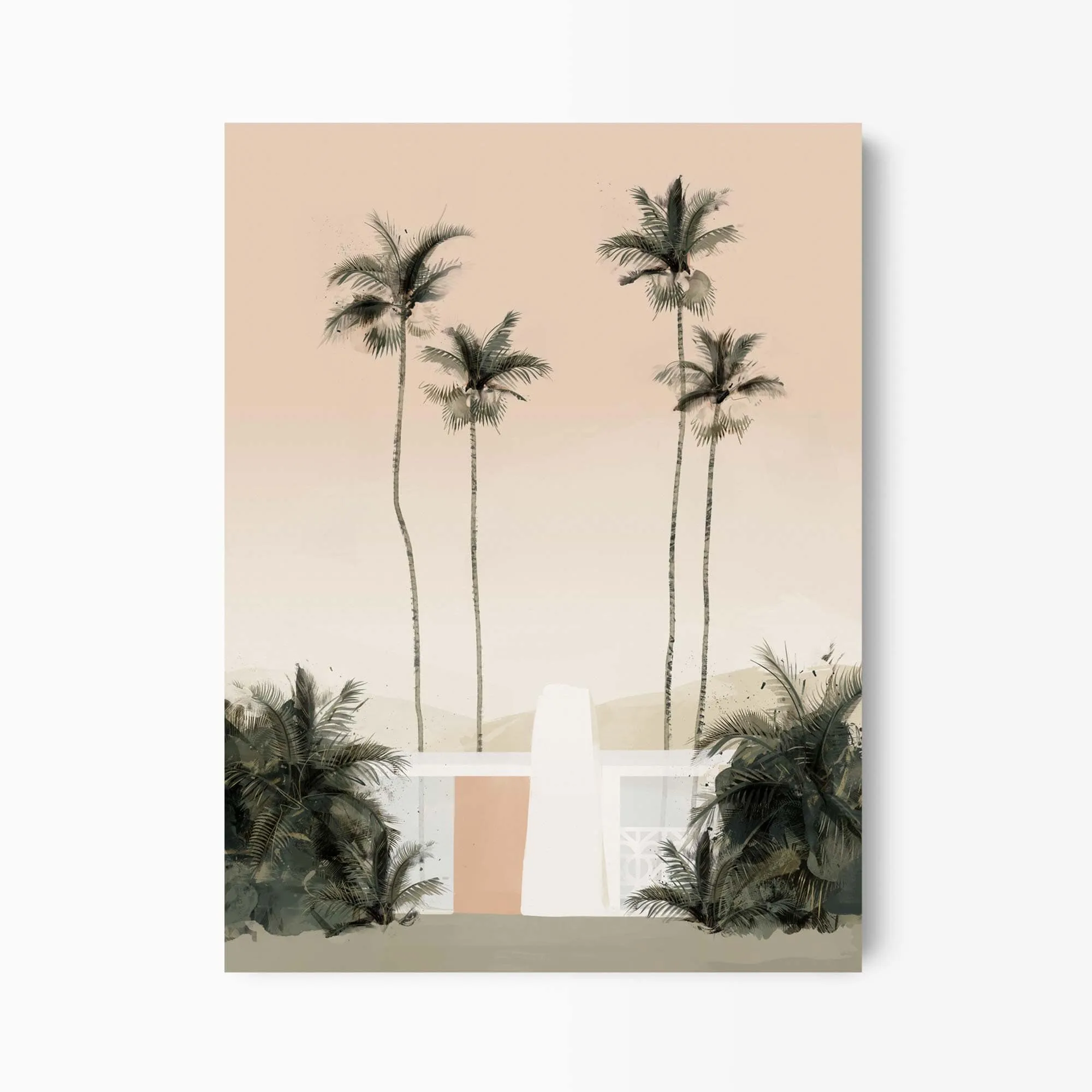 Palm Springs Getaway Art Print