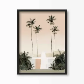 Palm Springs Getaway Art Print