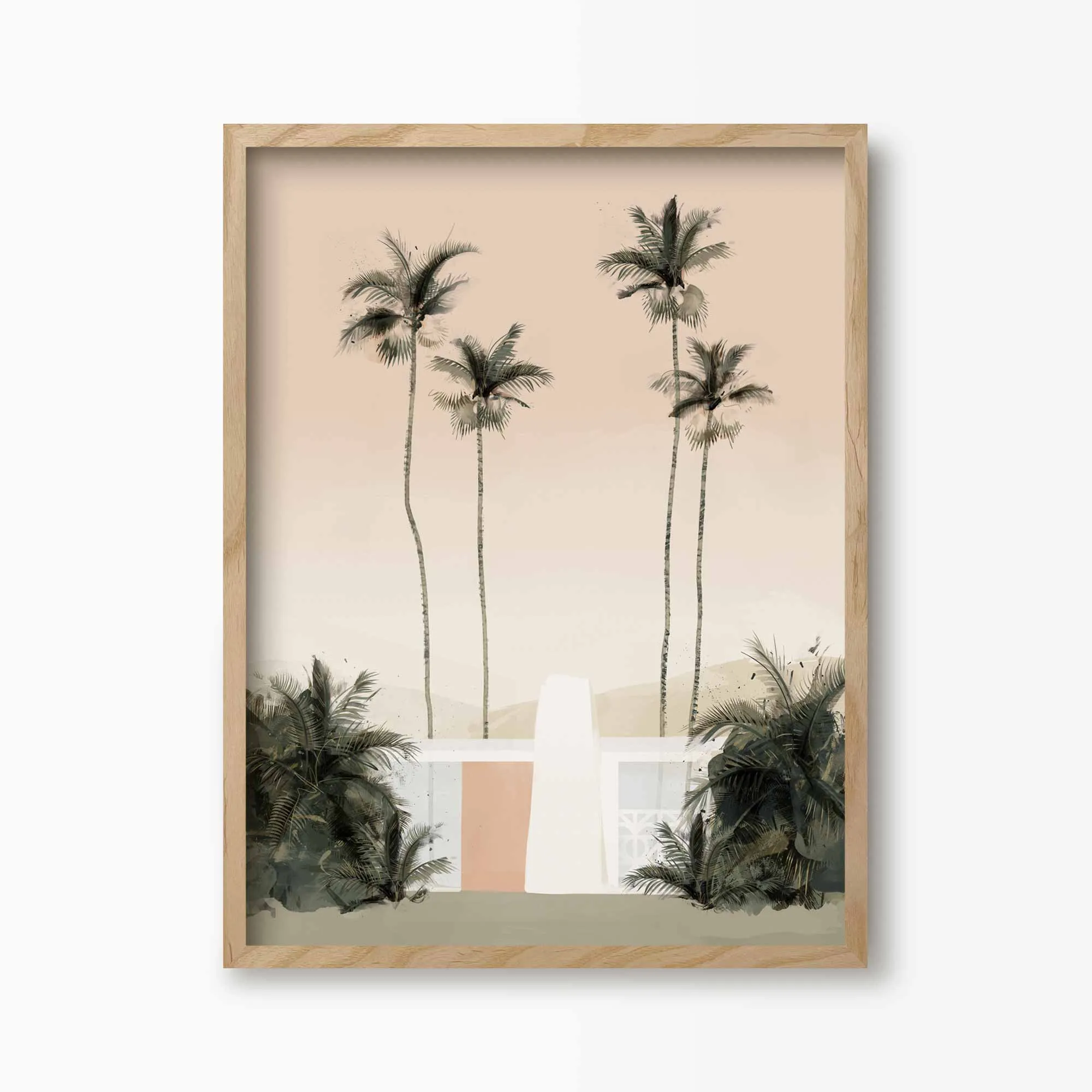 Palm Springs Getaway Art Print