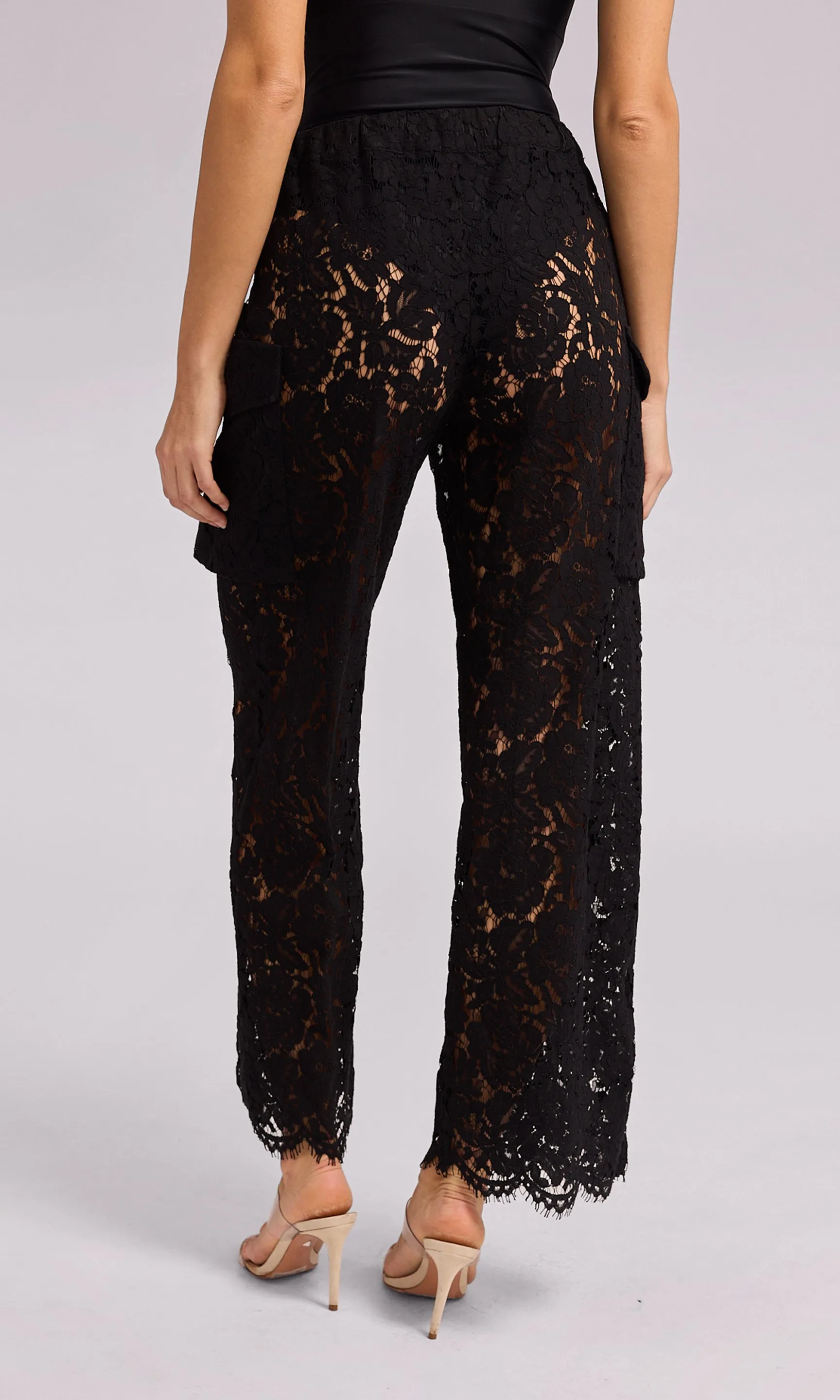 Palmer Lace Cargo Pant