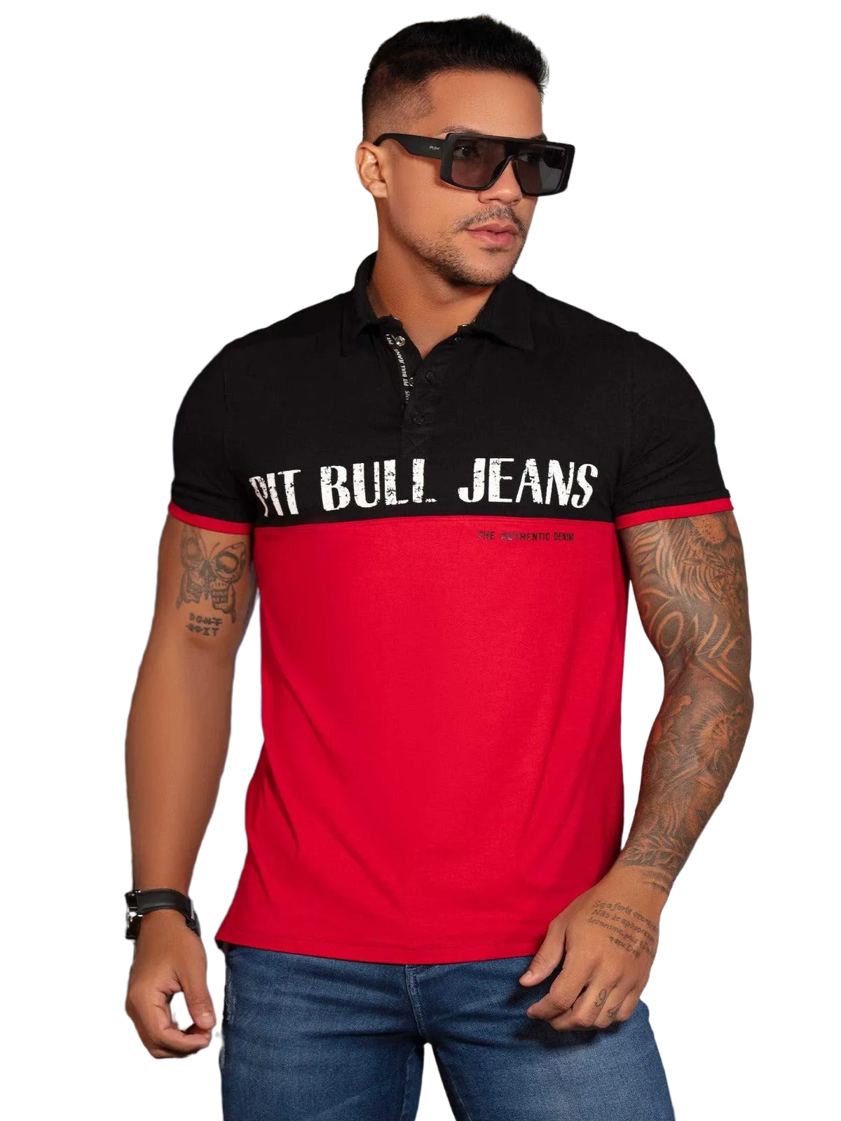 Pit Bull Jeans Men's polo Shirt 79465