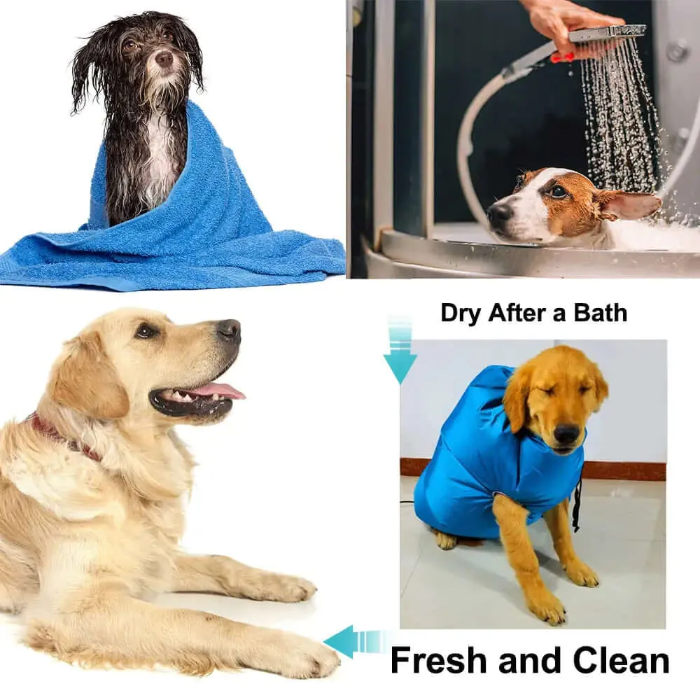 Portable Dog Drying Bag