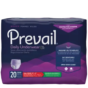 Prevail Protective Underwear For Women - Maximum Absorbency