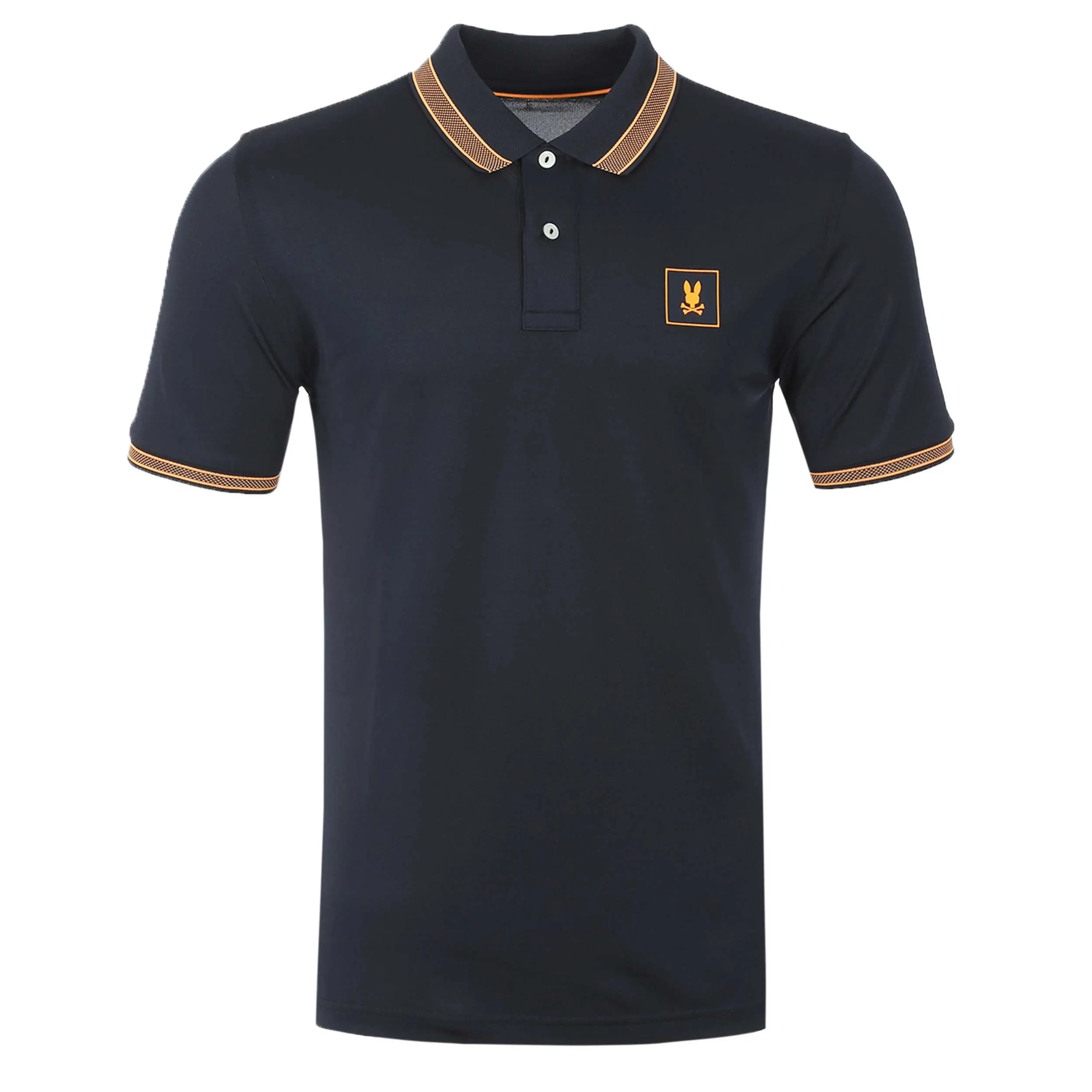 Psycho Bunny Tarrytown Sport Polo Shirt in Navy