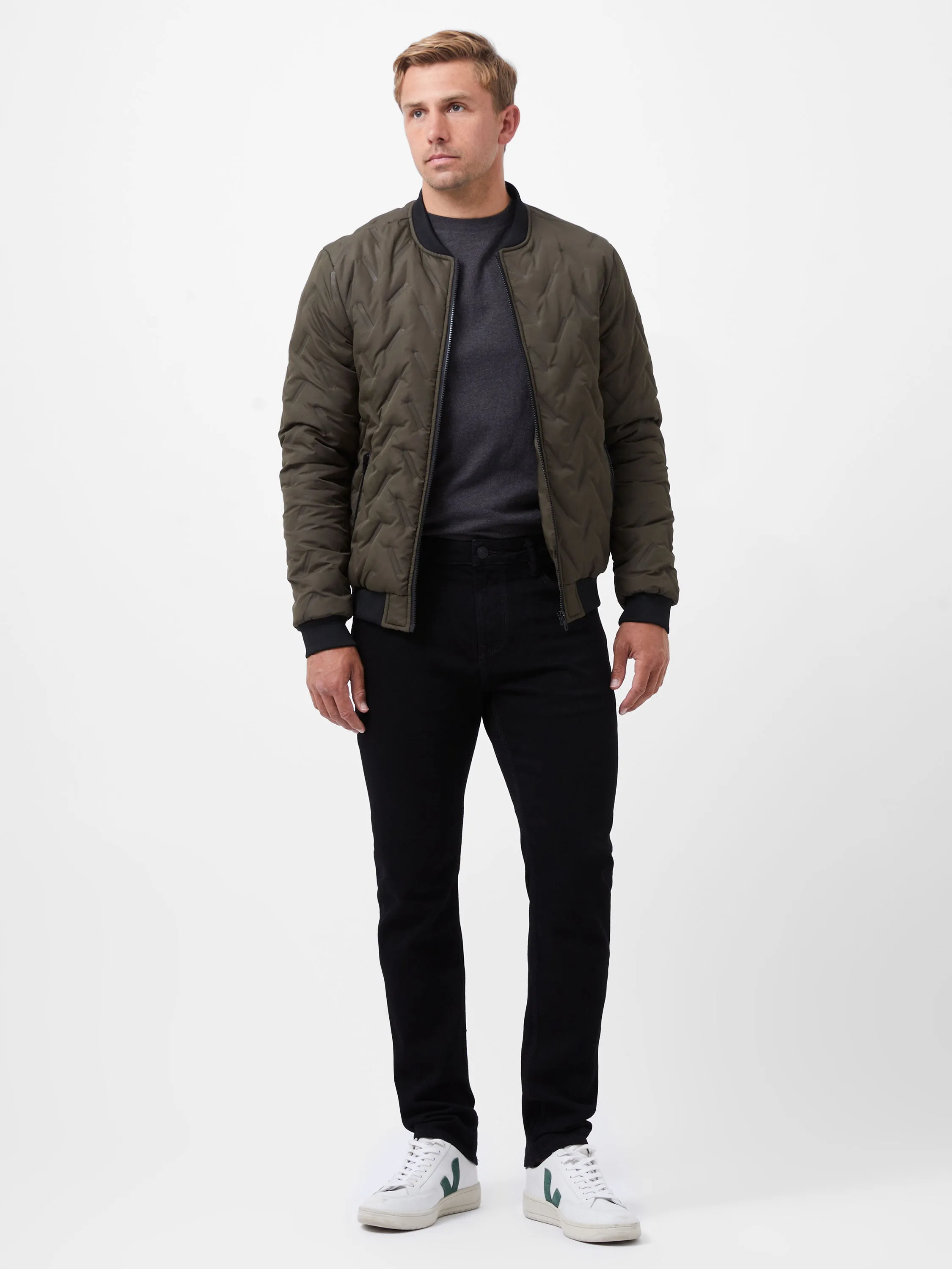 Puffer Bomber Jacket