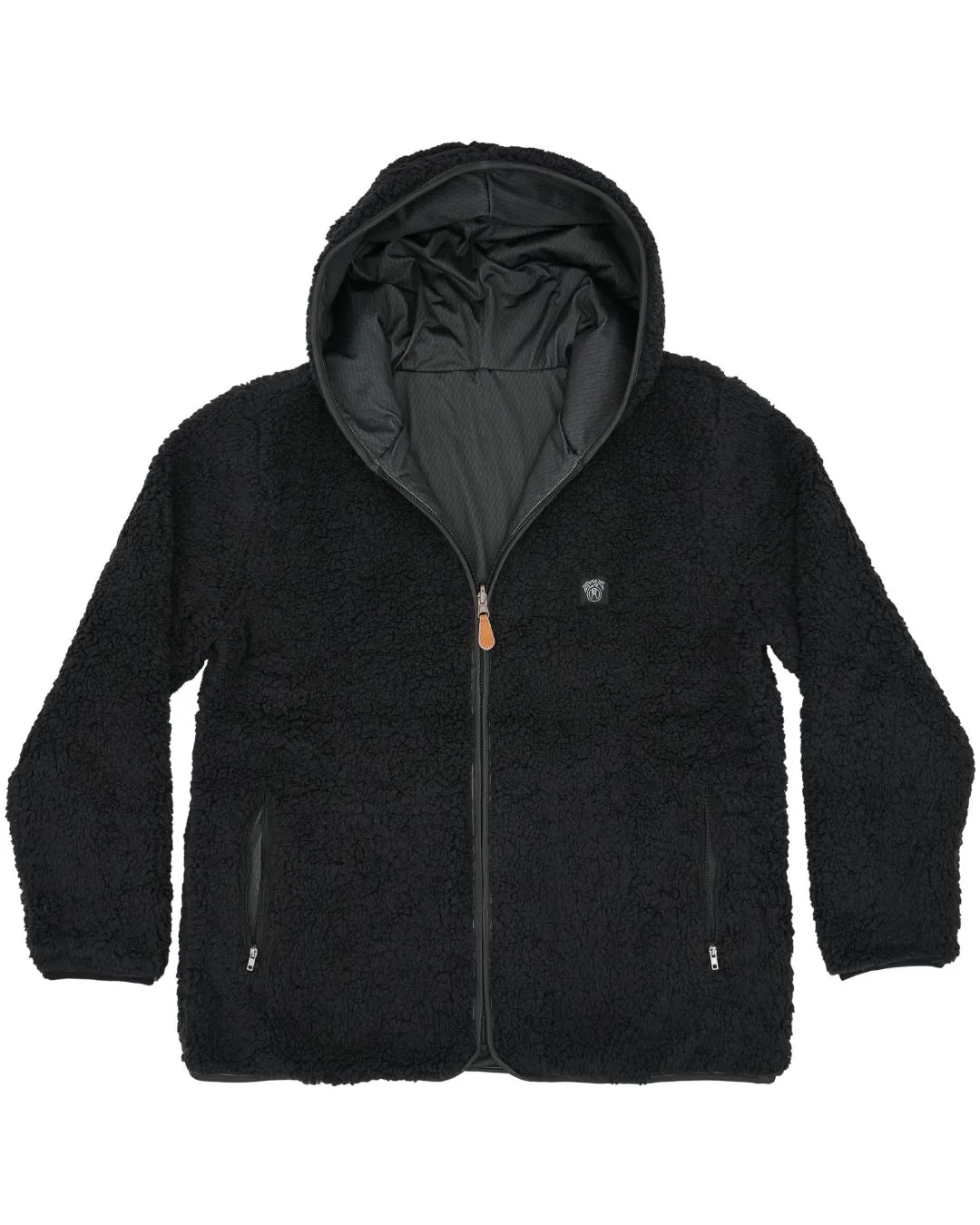 Reversible Sherpa Full Zip Hoodie