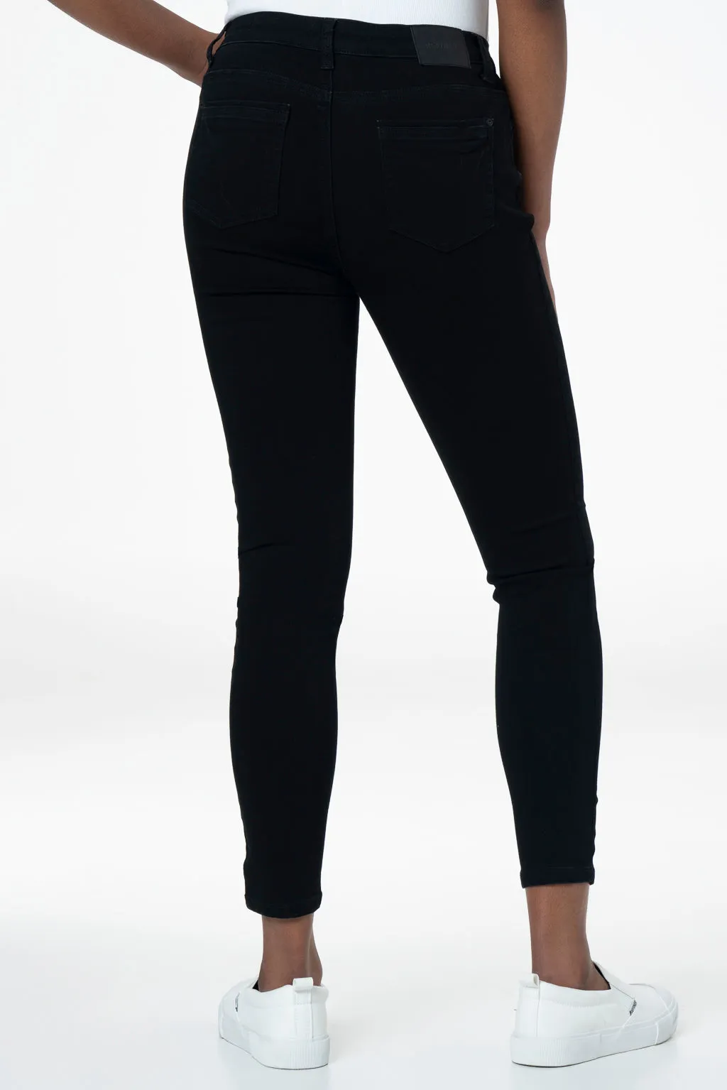 Rf01 Mid-Rise Skinny Jeans _ 140837 _ Black