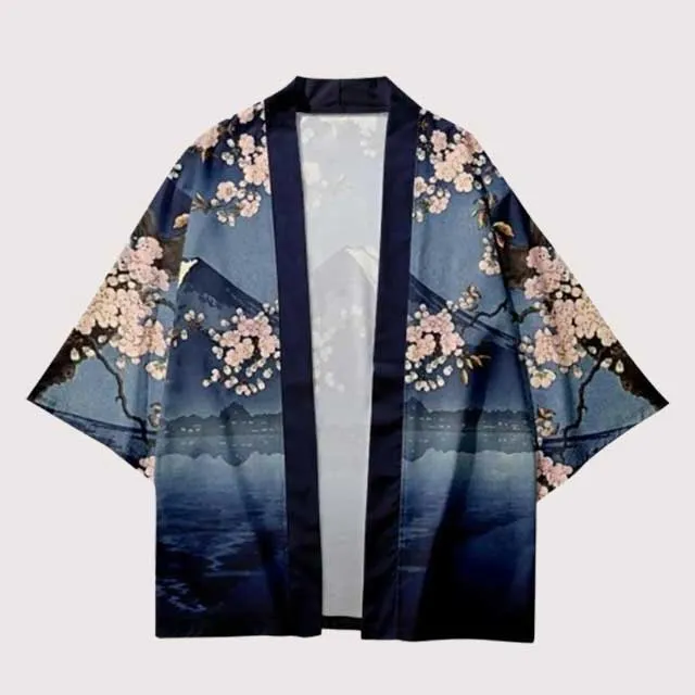 Sakura Mount Fuji Haori