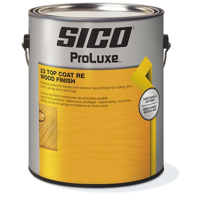 Sico® Proluxe® 23 Top Coat Wood Finish, Mahogany 3.78L