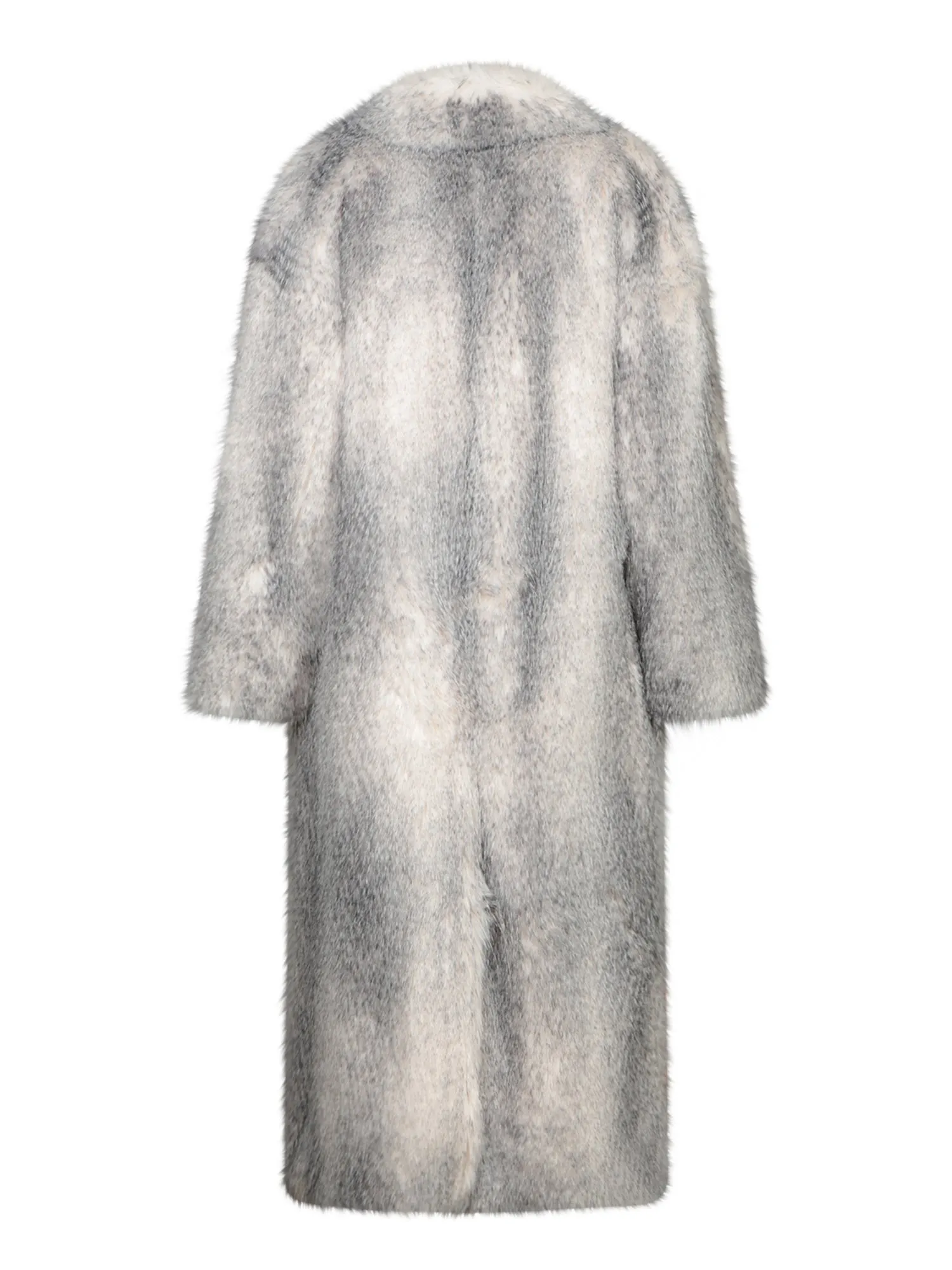 Silver Fox Fur Coat