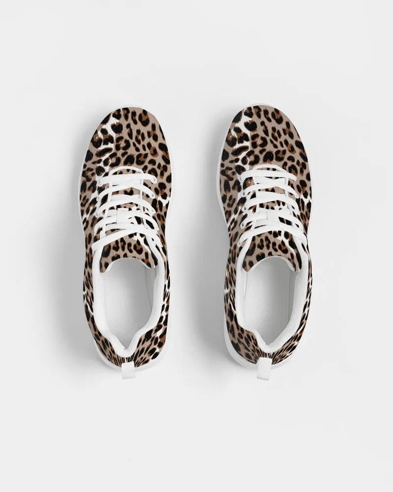 SMF Leopard Print Feminine Athletic Shoe