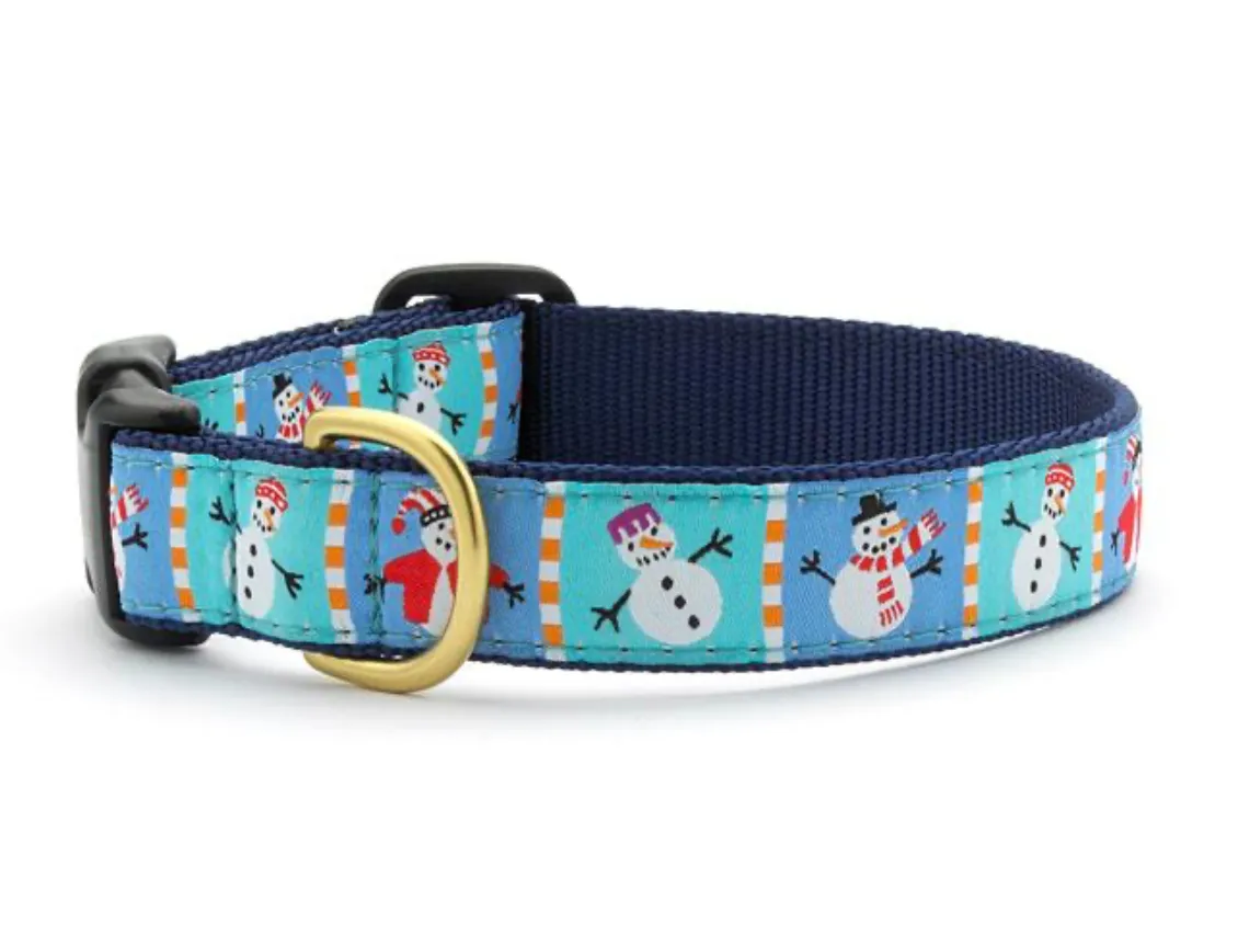 Snowman Dog Collar