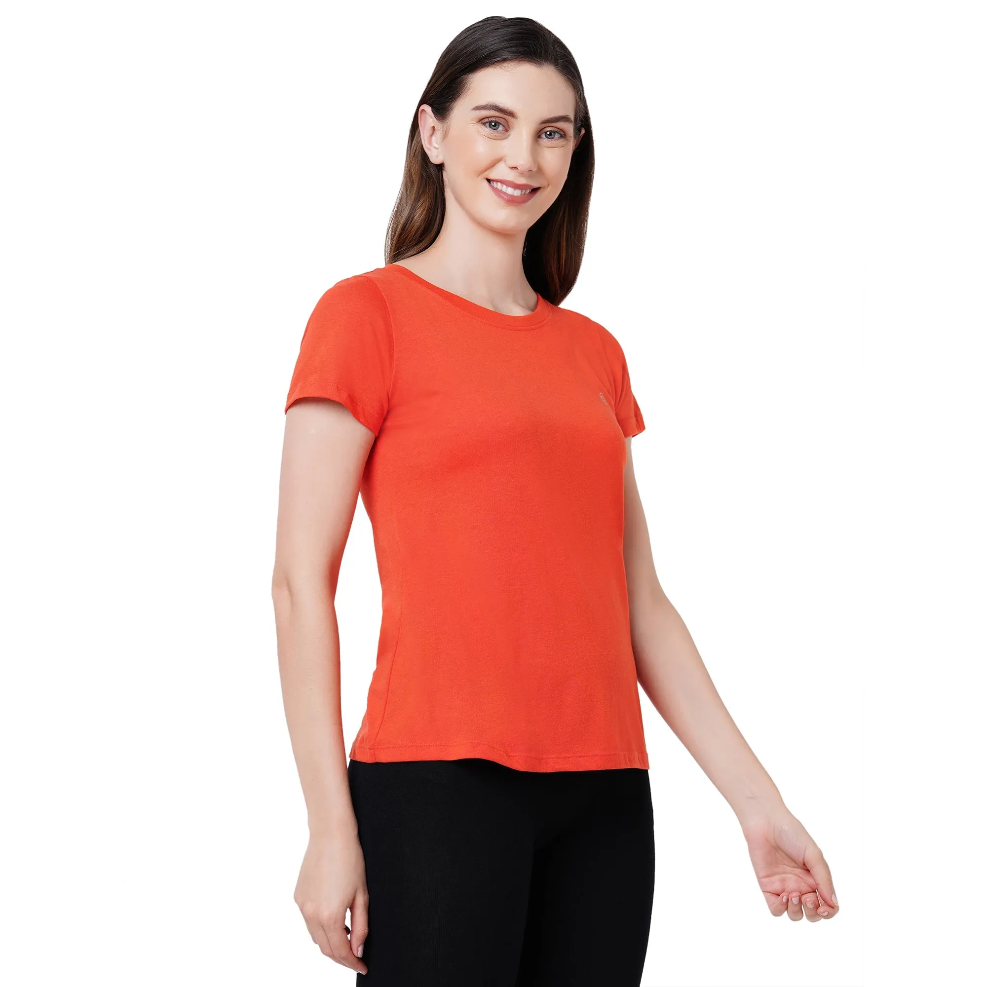 Soft Cotton Modal Lounge T-shirt-NT-122