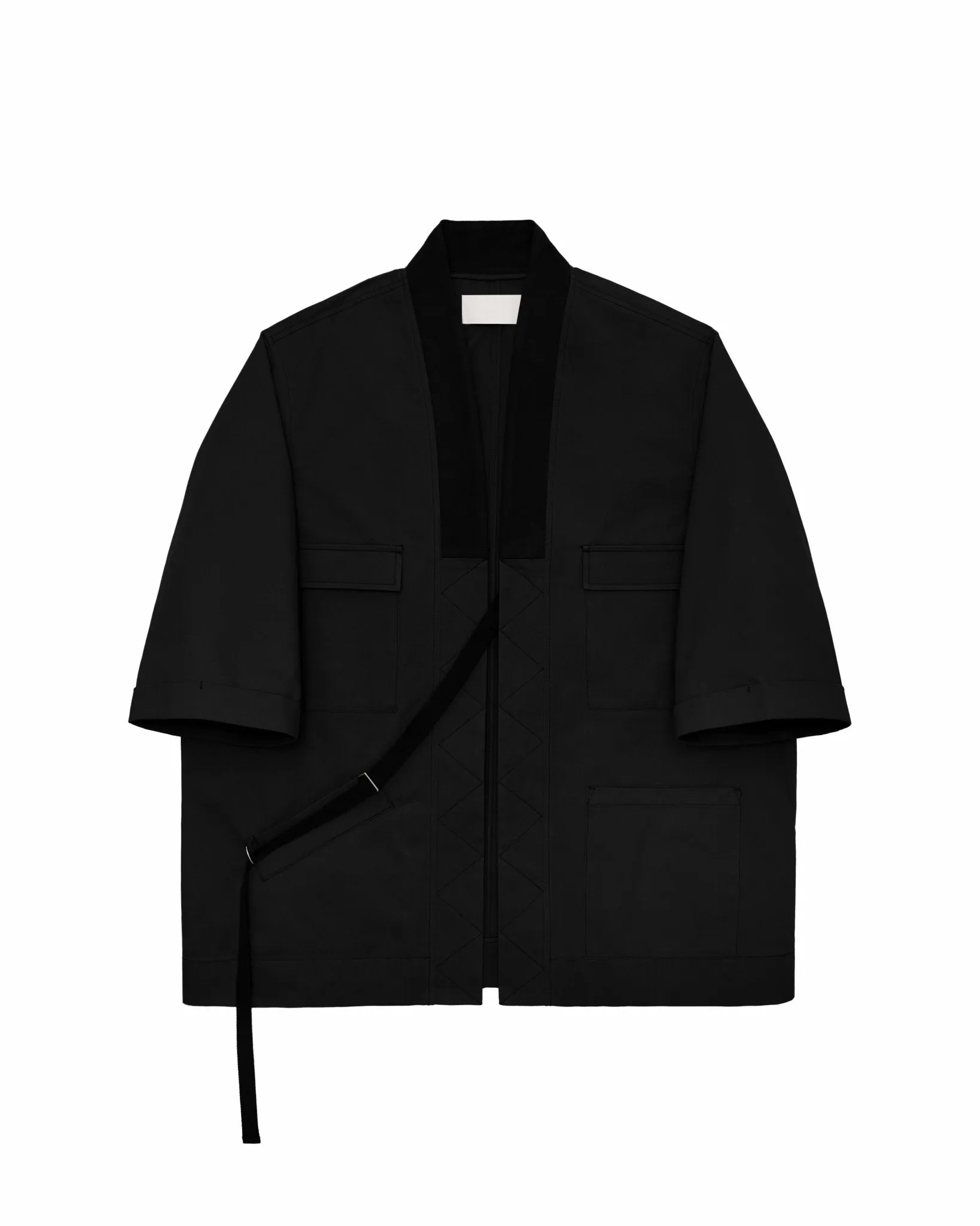 Stark Kimono Coat - Black