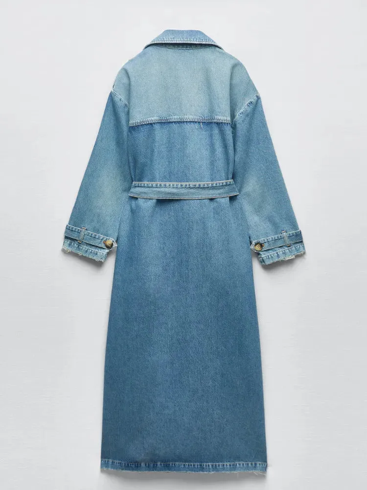 Sterlin Denim Trench