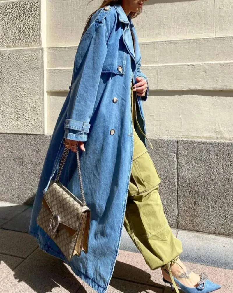 Sterlin Denim Trench