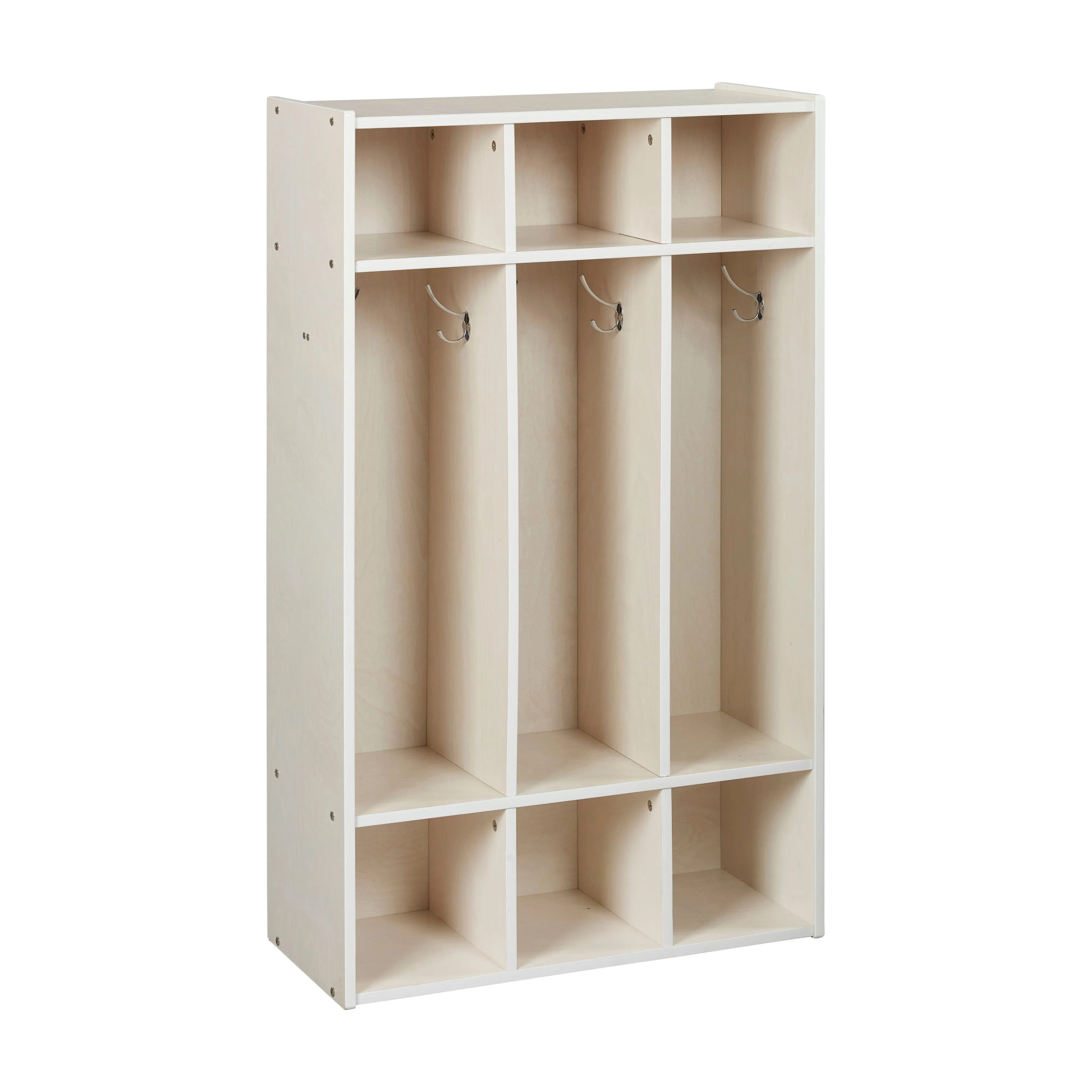 Streamline 3-Section Coat Locker, Classroom Furniture