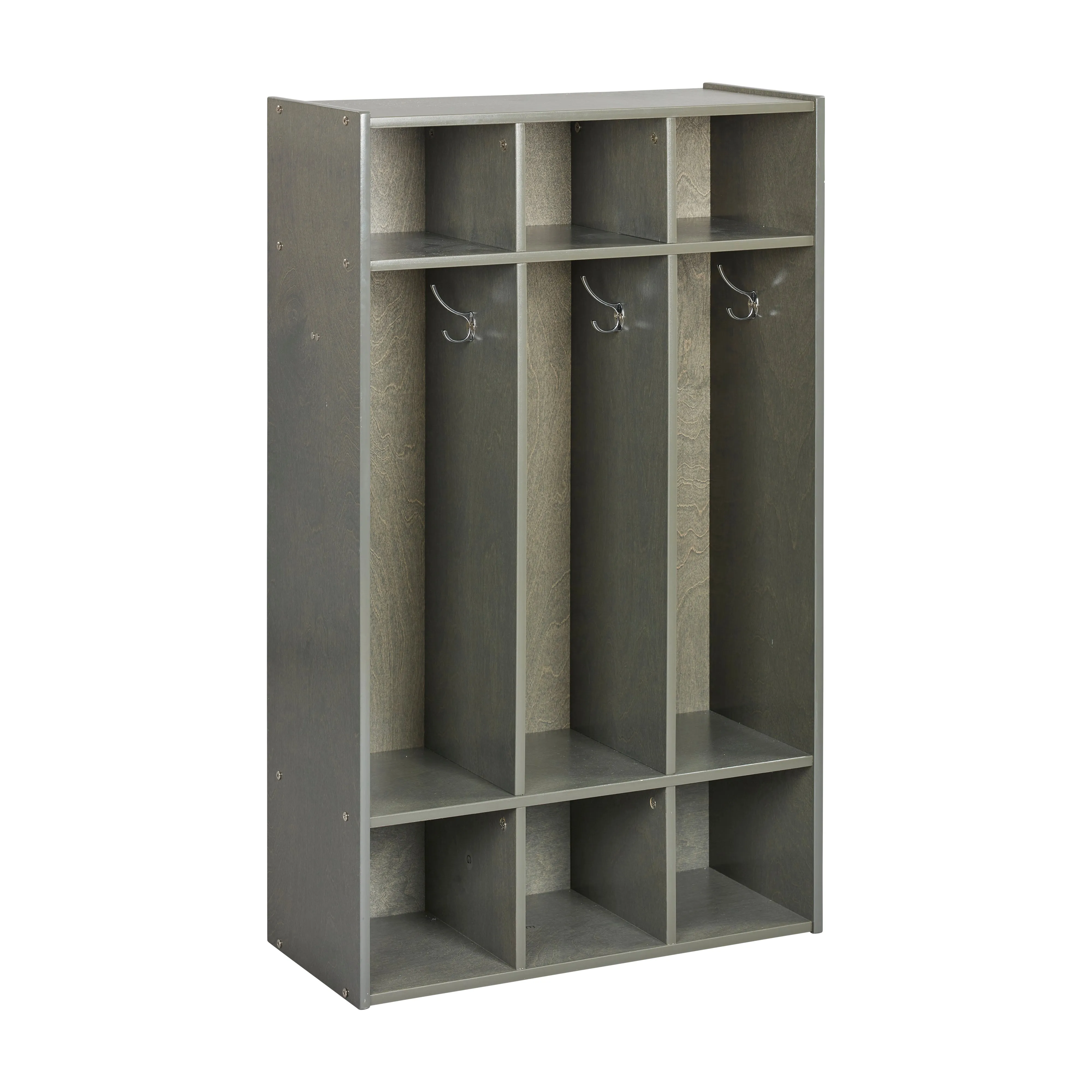 Streamline 3-Section Coat Locker, Classroom Furniture