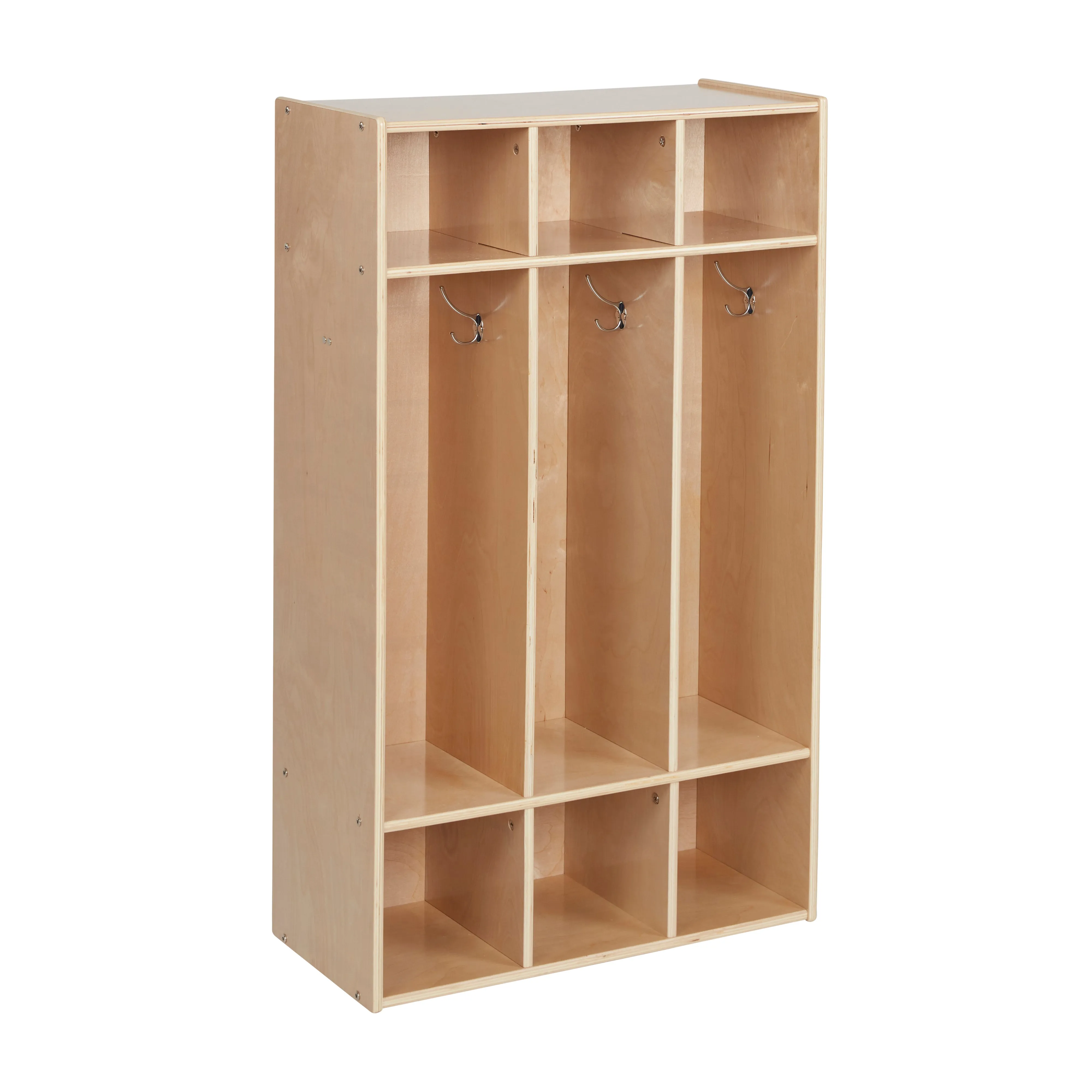 Streamline 3-Section Coat Locker, Classroom Furniture