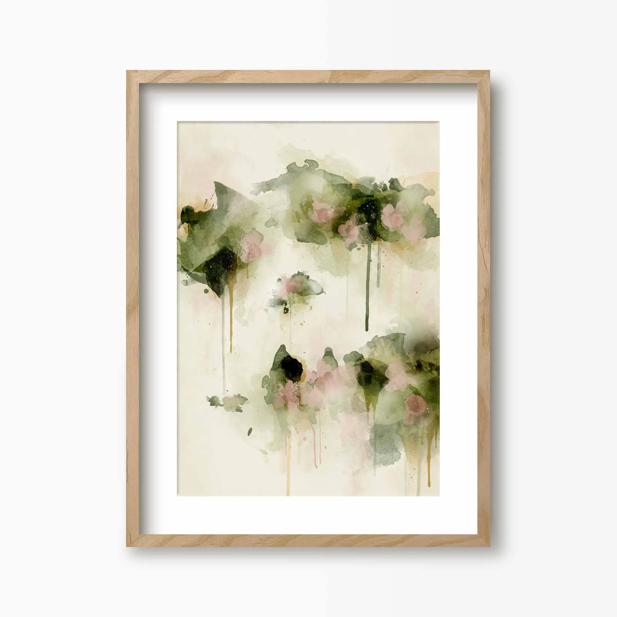 Summer Days Abstract Floral Print