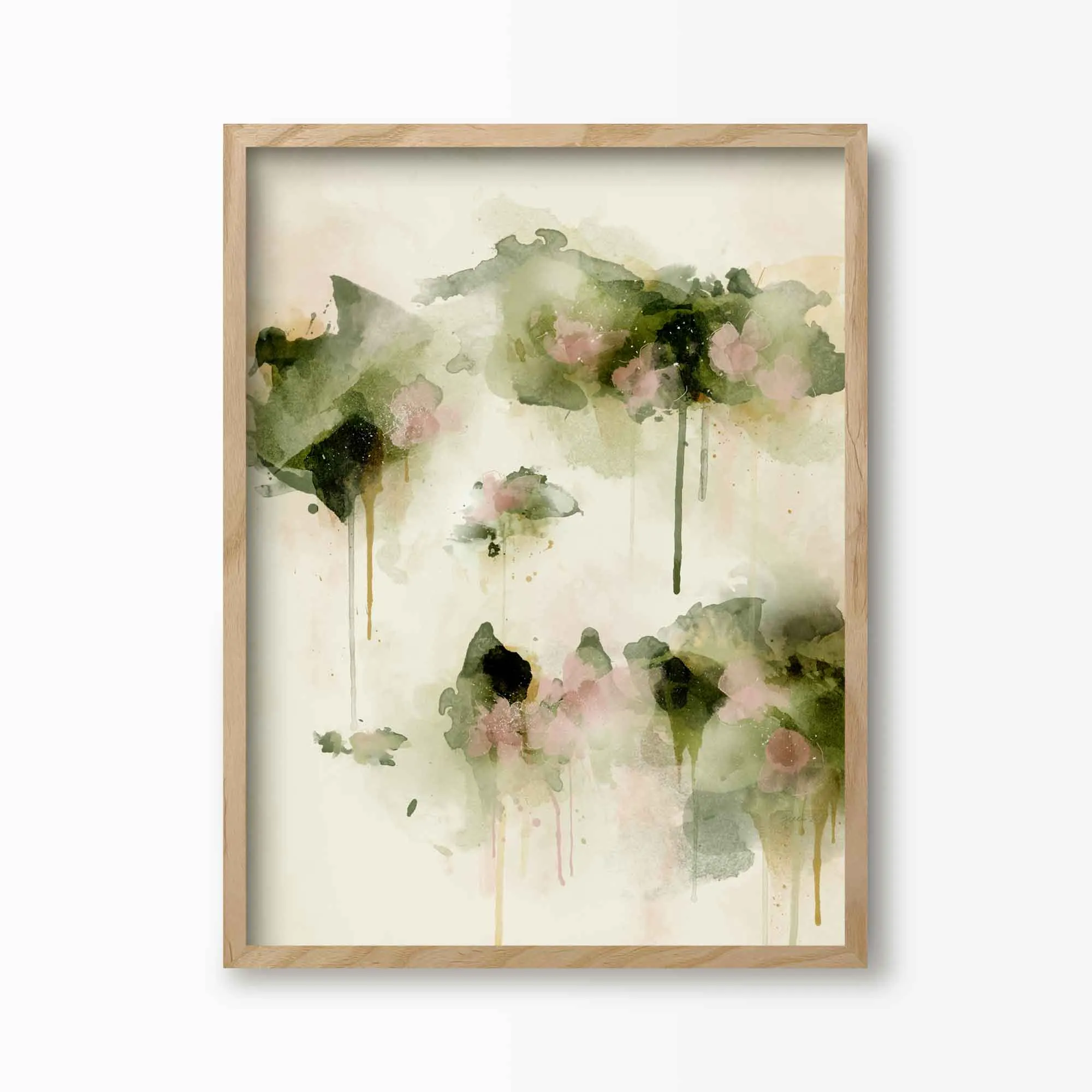 Summer Days Abstract Floral Print