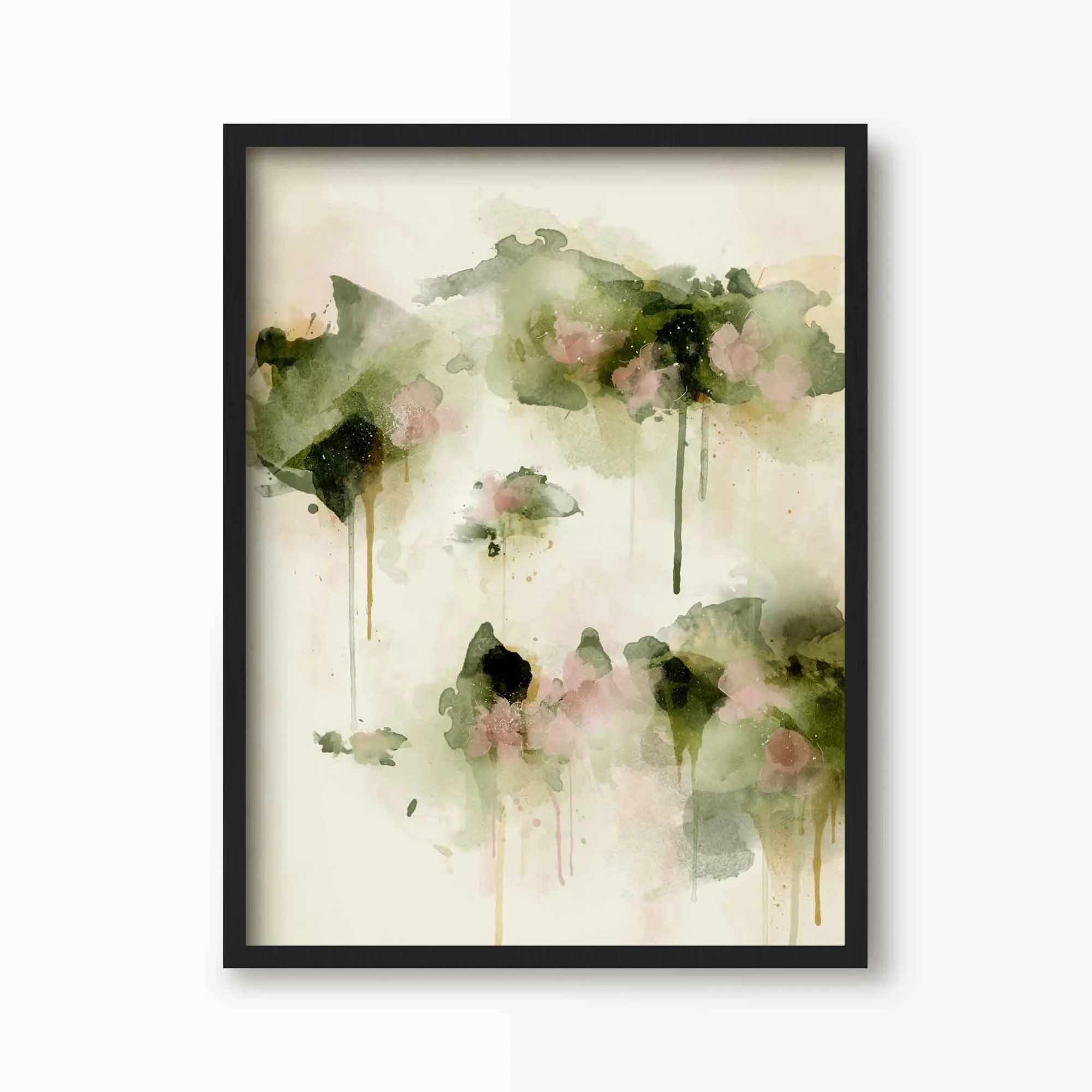 Summer Days Abstract Floral Print