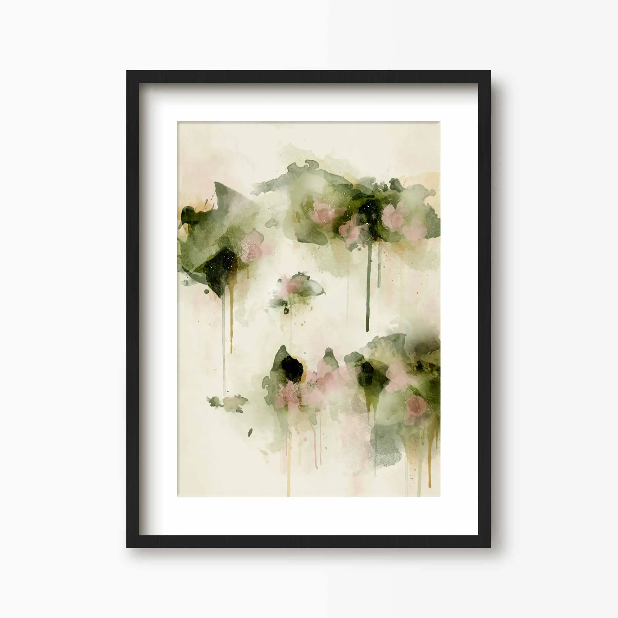 Summer Days Abstract Floral Print