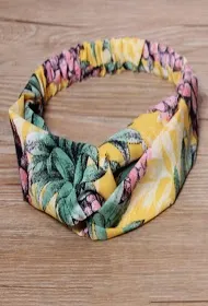 Summer print hair rings