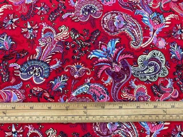 Summer Viscose - Paisley