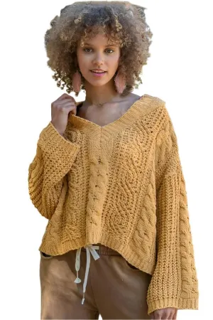 TEEK - Twisted Knit Sweater