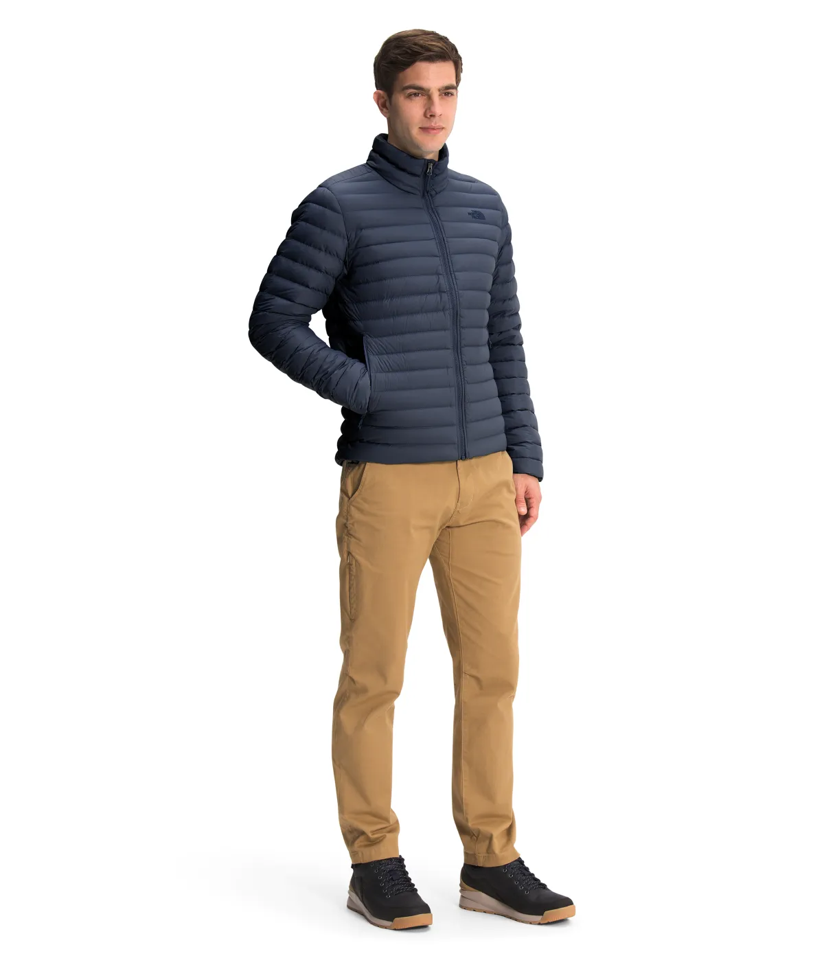 'The North Face' Men's Stretch Down Stowable Jacket - Aviator Navy