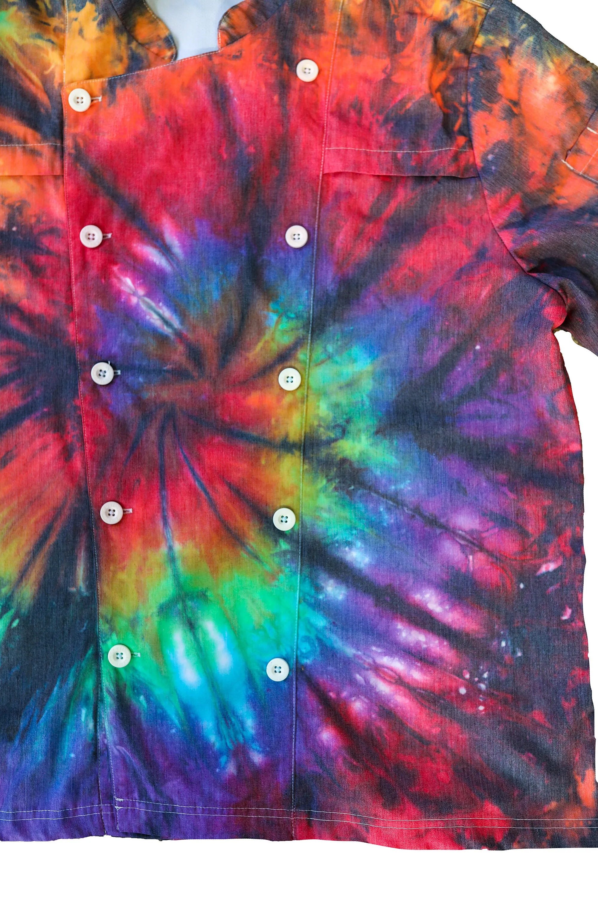 Tie Dye Chef's Coat