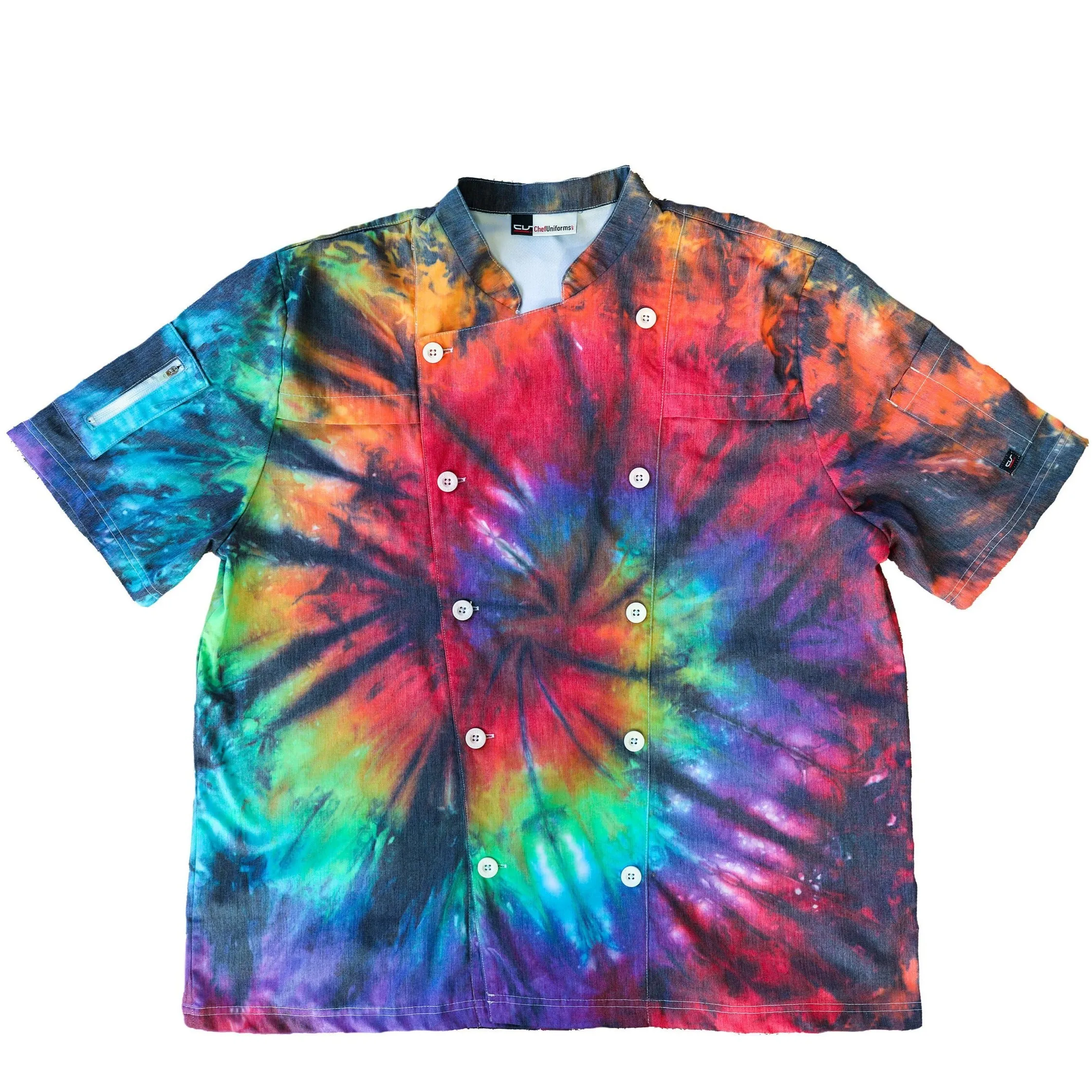 Tie Dye Chef's Coat