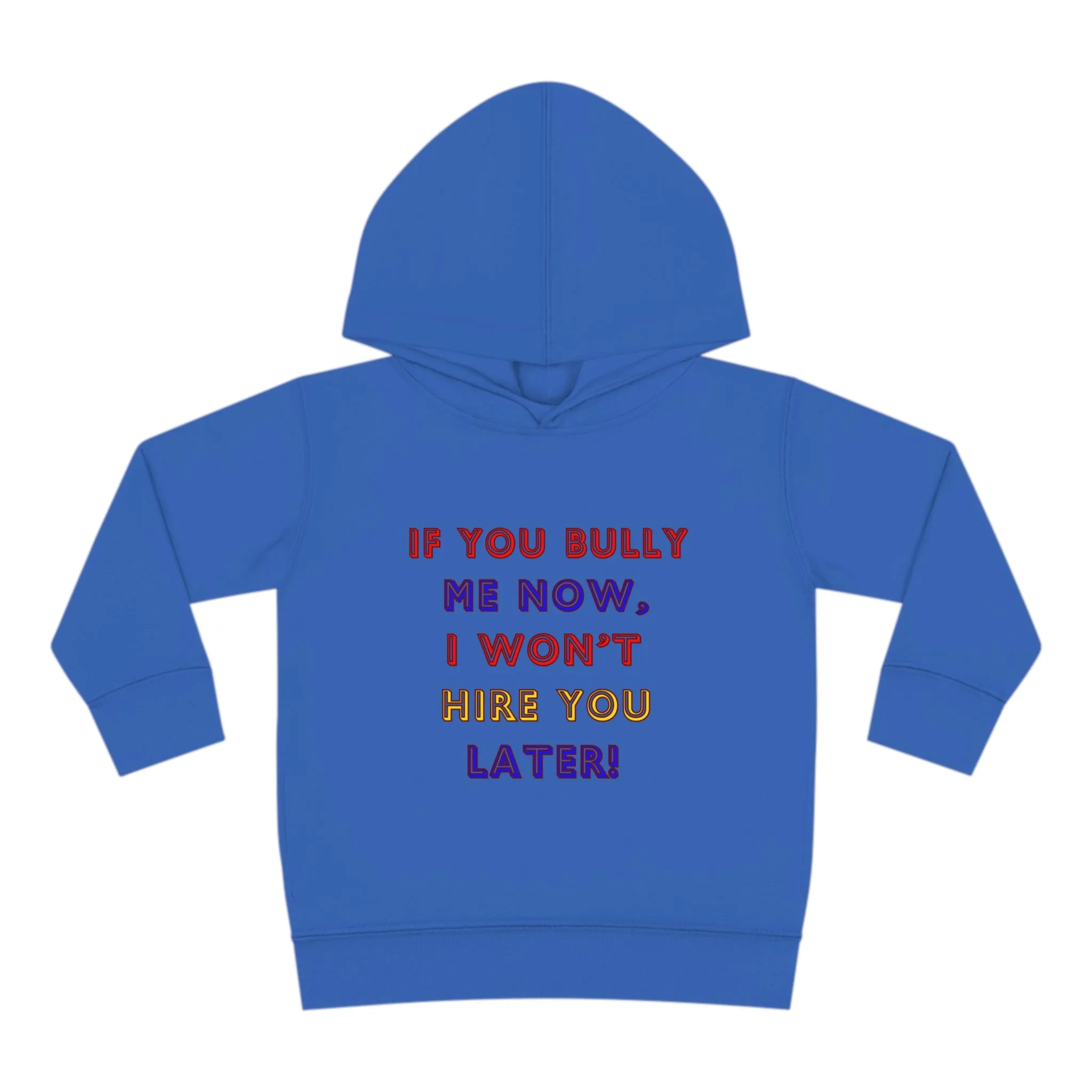 Toddler Fleece Hoodie - Anti-Bullying Message