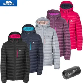 Trespass Ladies Arabel Jacket – Ultra Lightweight, Down-Filled Outdoor Apparel for Women