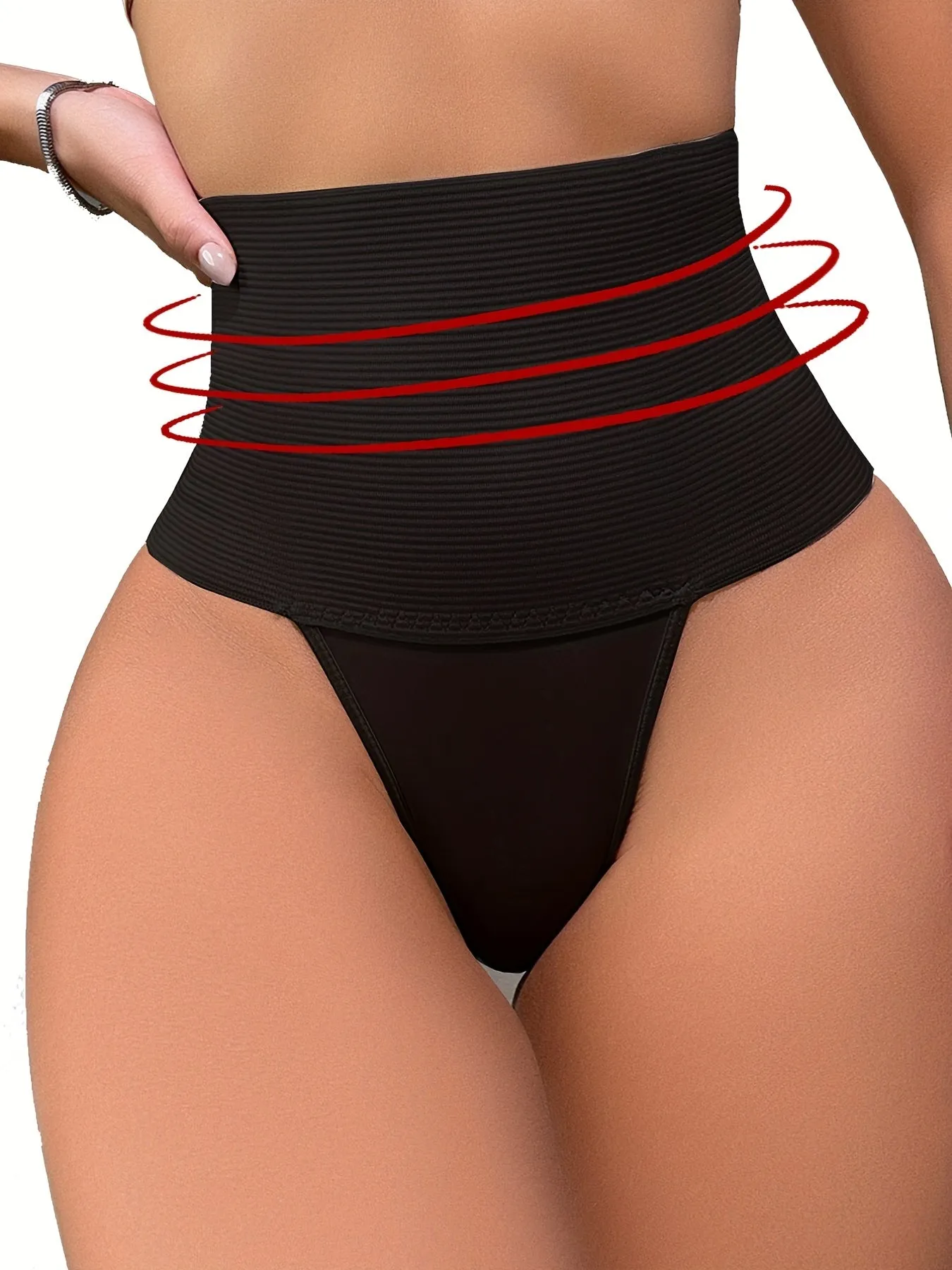 Ultimate comfort and control High waist shapewear thongs