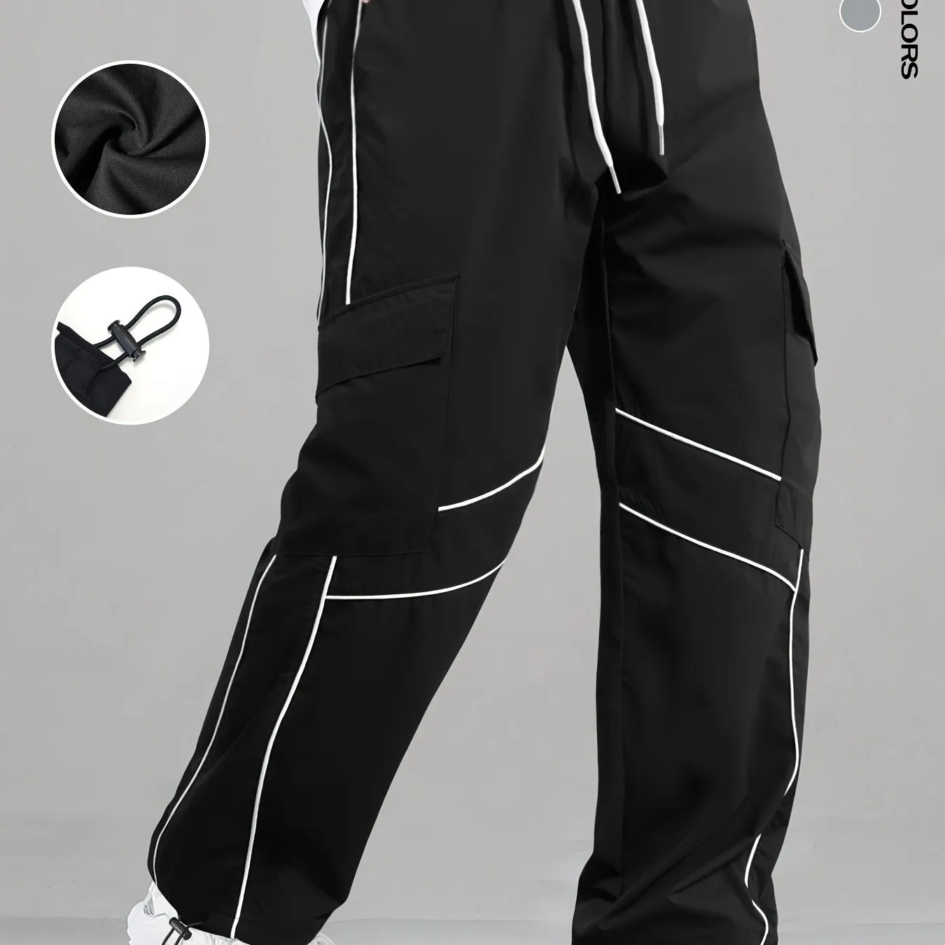 Ultra-Soft Men's Loose Fit Drawstring Sweatpants - Lightweight, Breathable, Comfy, and Stretchy for Sport, Casual Wear, and Relaxation - Perfect for Everyday Activities