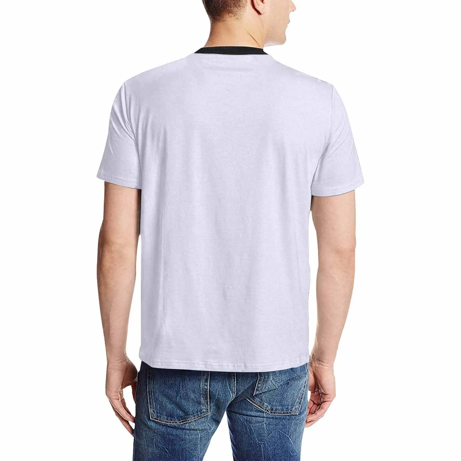 Uniquely You Mens T-Shirt /  Lavender Purple     - Short Sleeve Casual Shirt