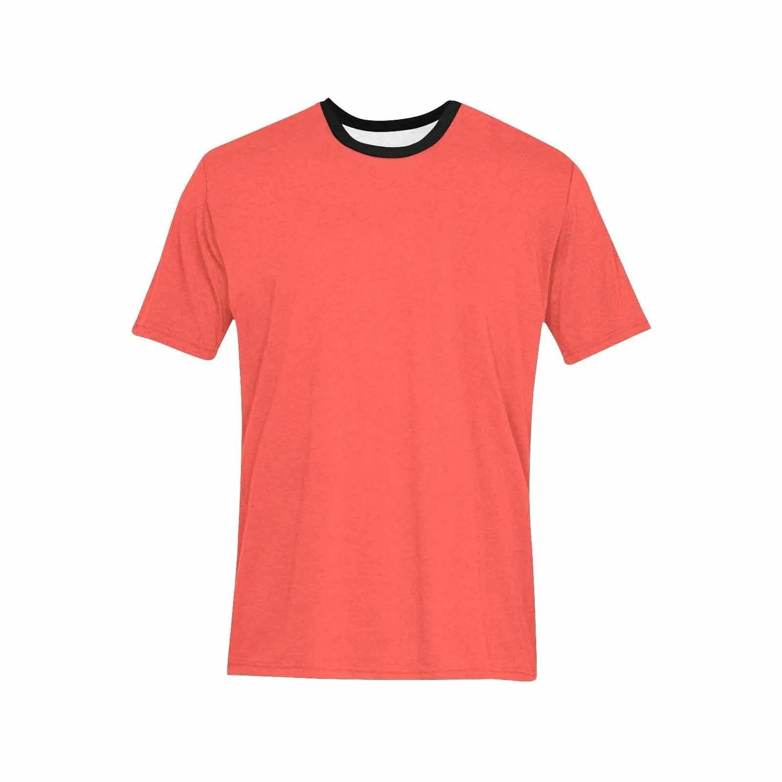 Uniquely You Mens T-Shirt /  Red Orange     - Short Sleeve Casual Shirt