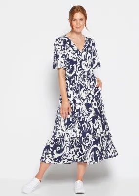 Wendy Dress in Campri print