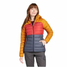 W's Bean's Down Hooded Colorblock Jacket