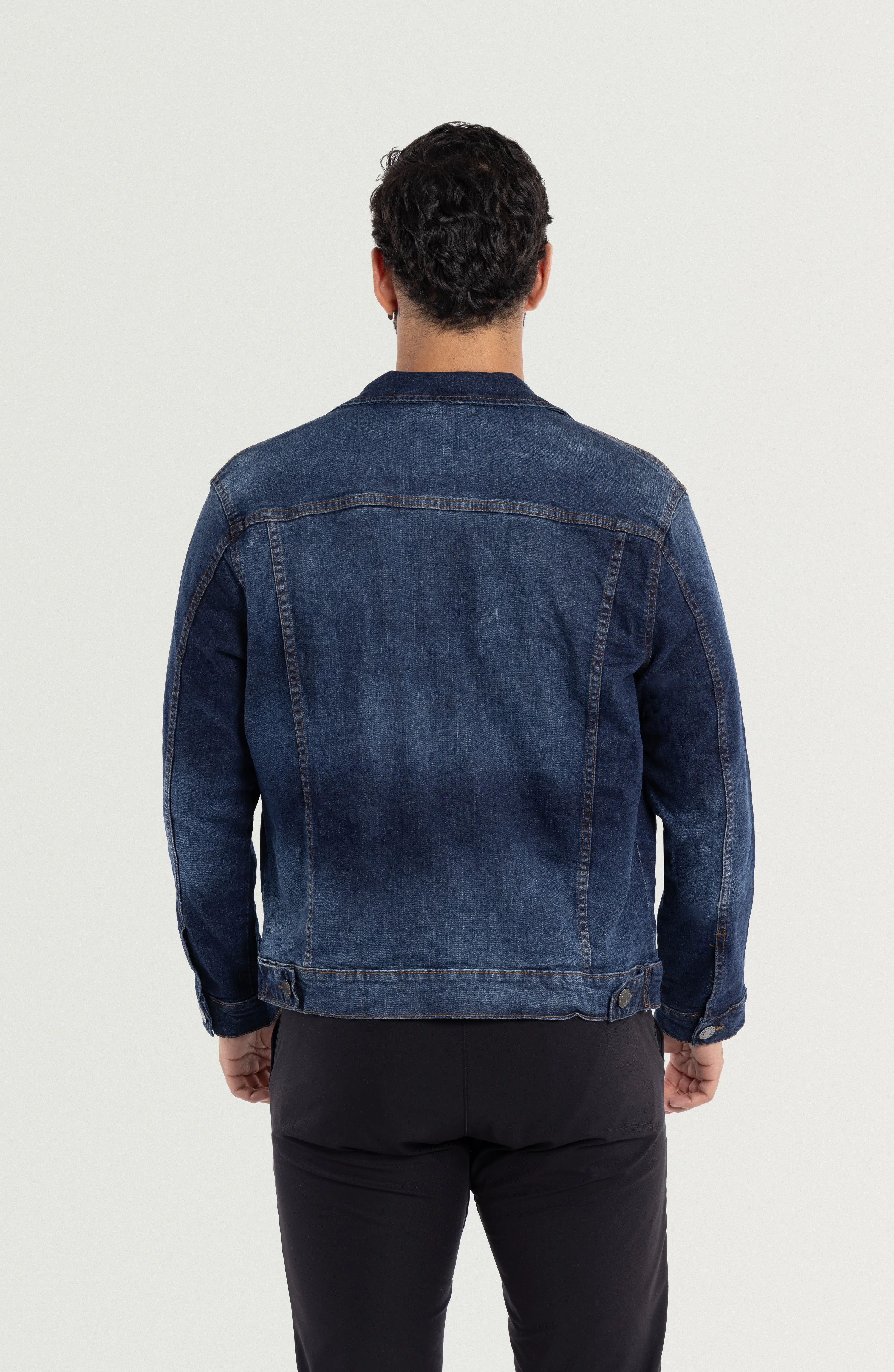 X RAY Men's Casual Biker Denim Jacket