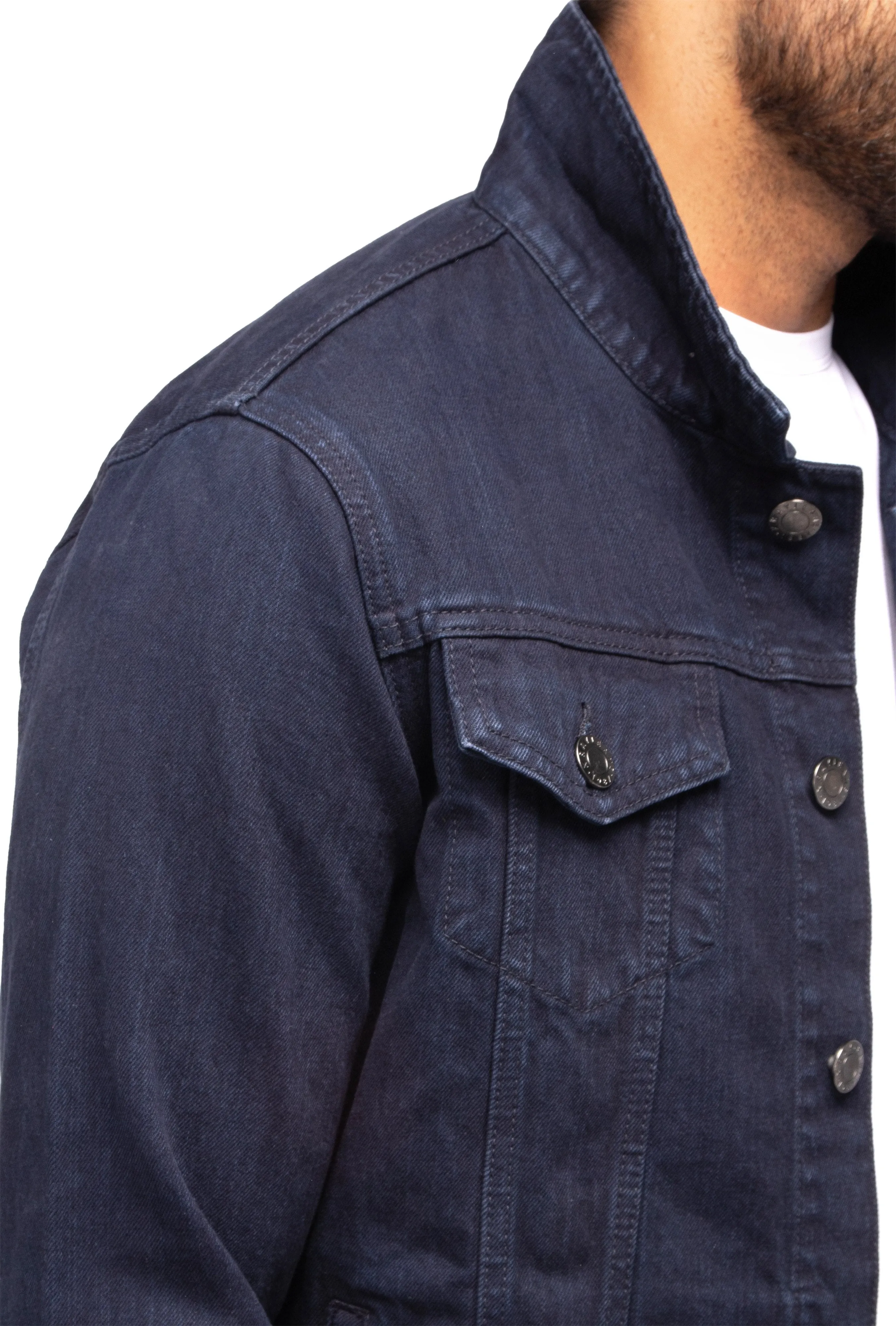 X RAY Men's Casual Biker Denim Jacket